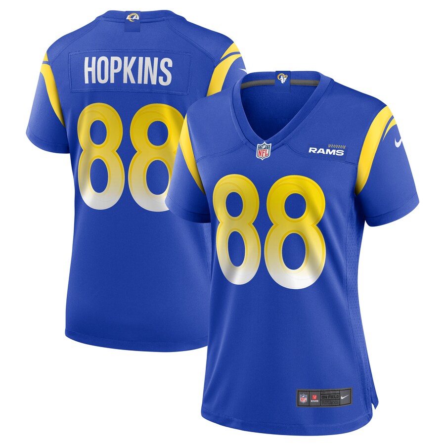 Women's Los Angeles Rams Brycen Hopkins Nike Royal Game Jersey - Puhuasuan