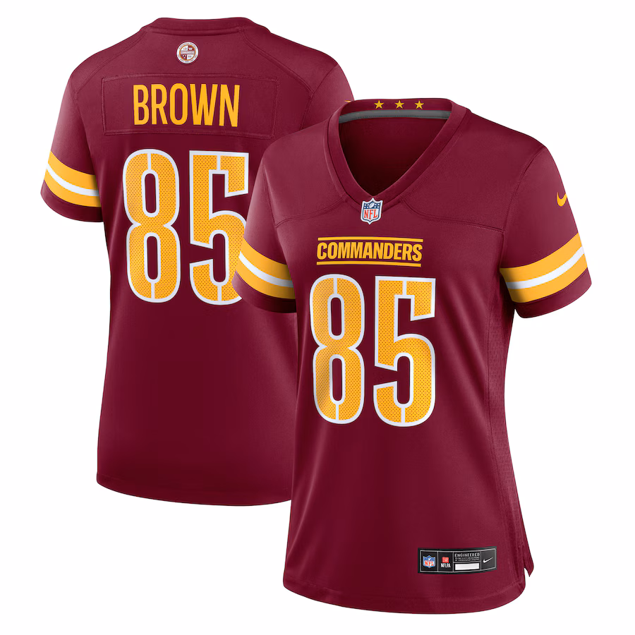 Women's Washington Commanders Noah Brown Nike Burgundy Game Jersey - Puhuasuan