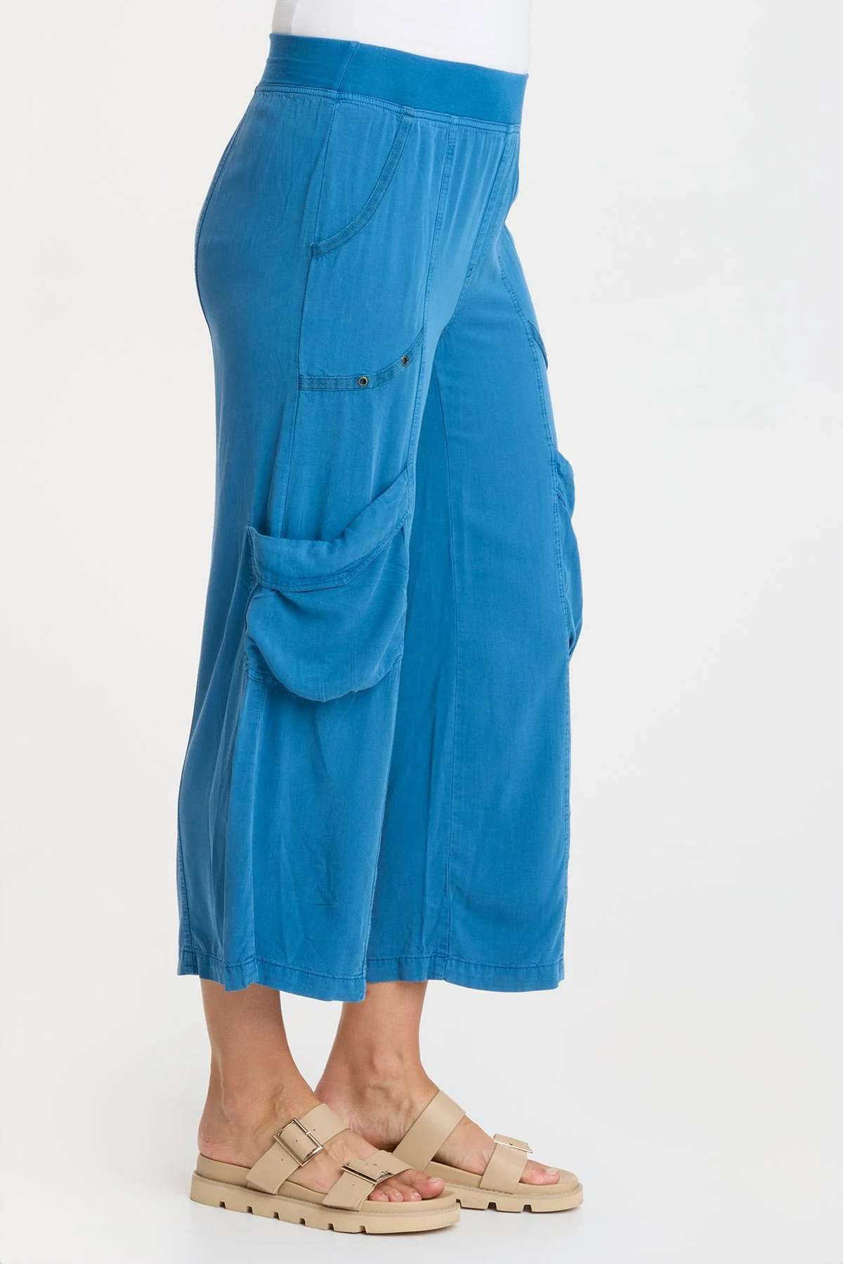 Twill Faulkner Crop - Puhuasuan