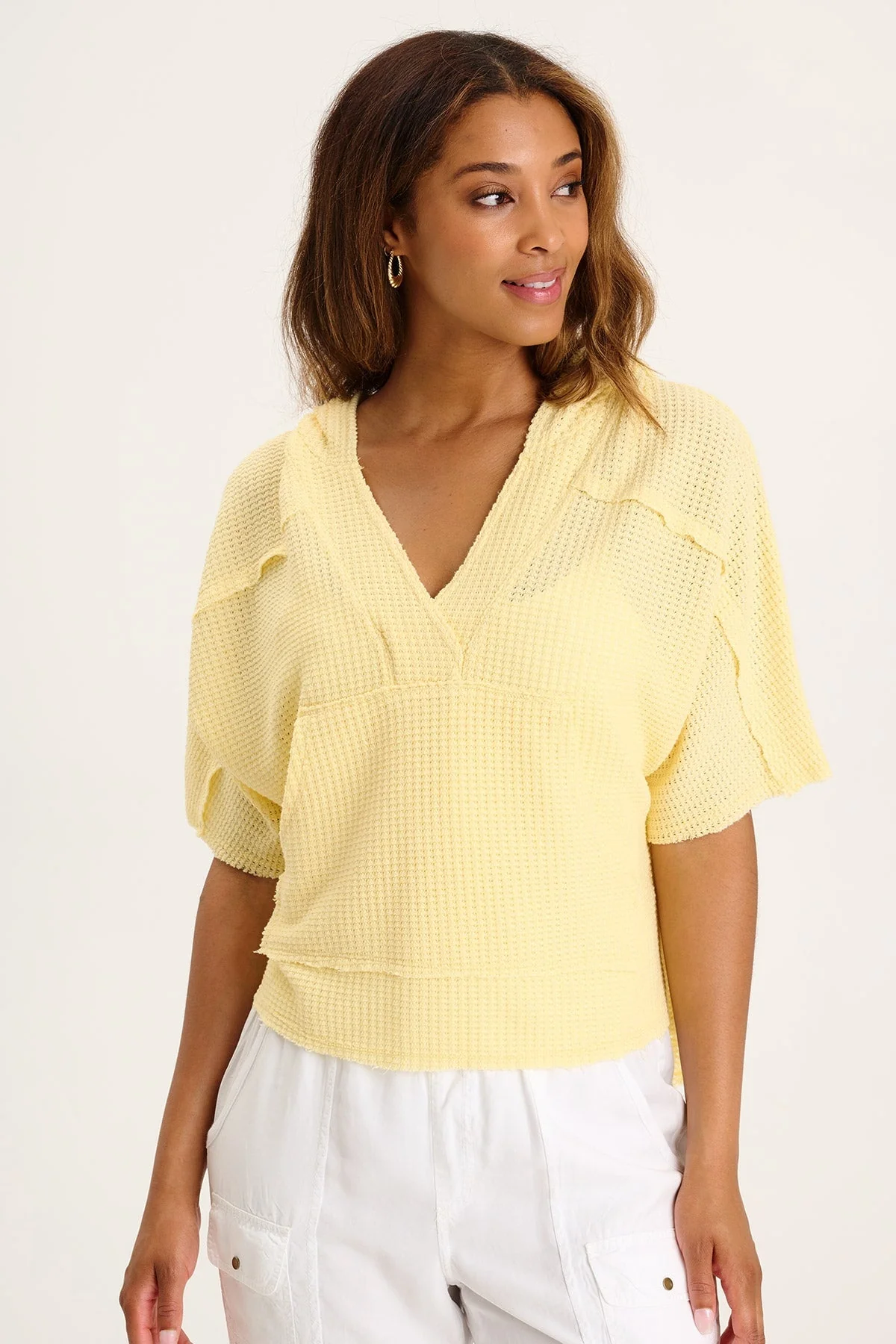 Elrin Hooded Poncho - Puhuasuan