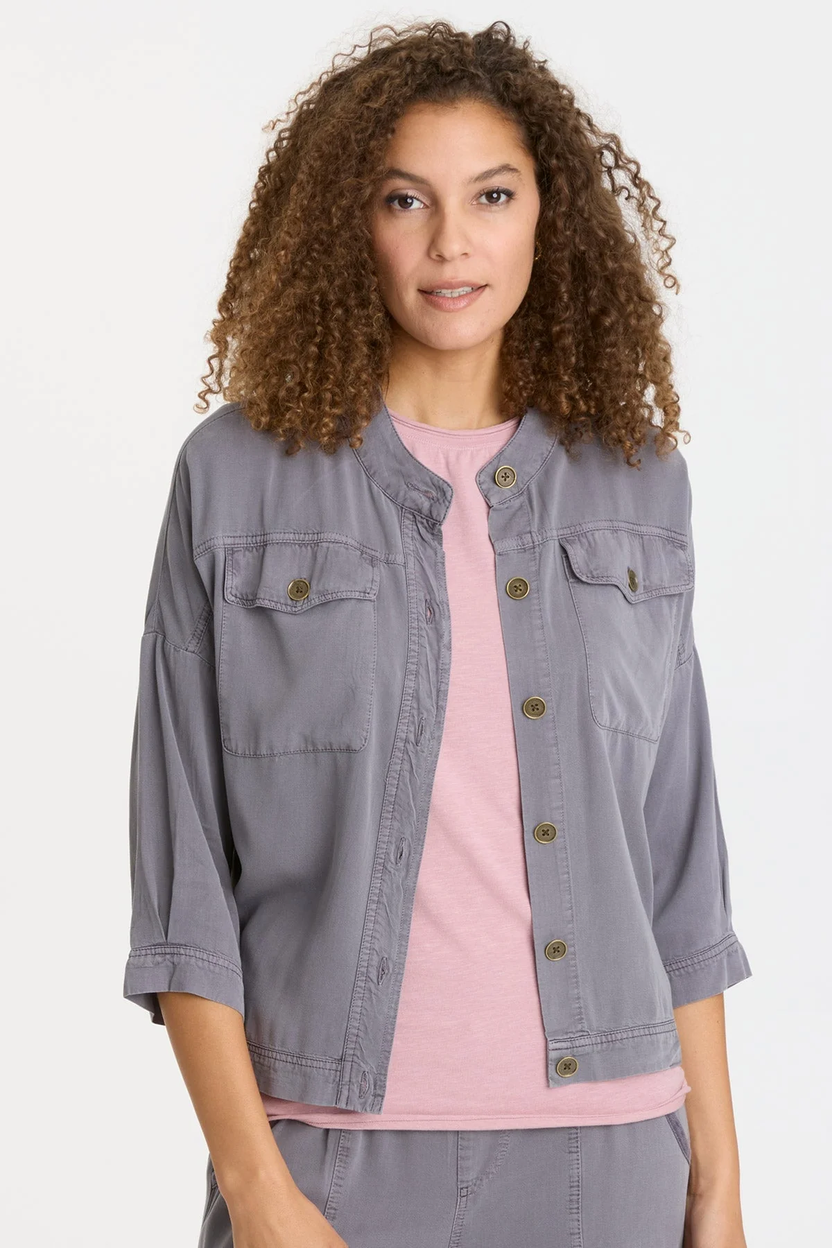 Twill Colbert Jacket - Puhuasuan