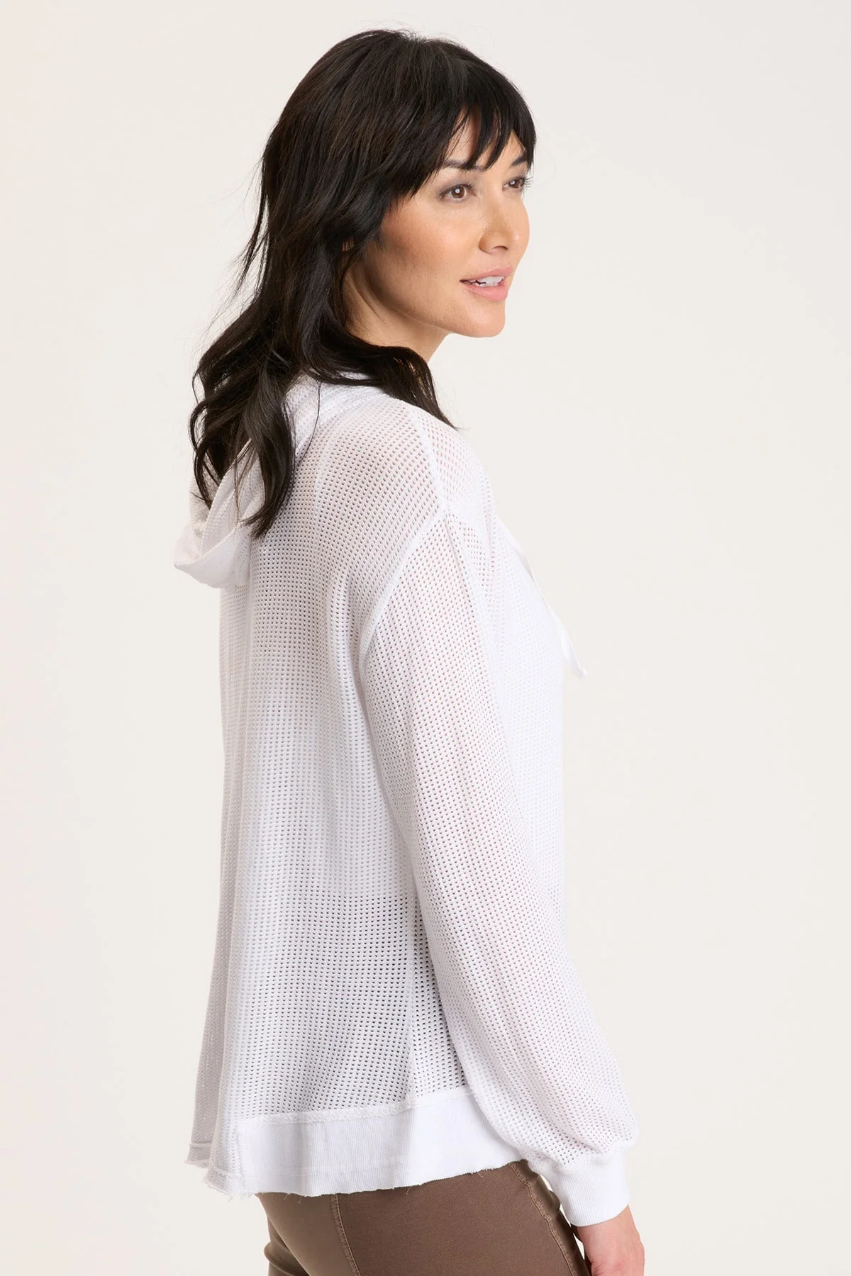 Mesh Sidel Hoodie - Puhuasuan