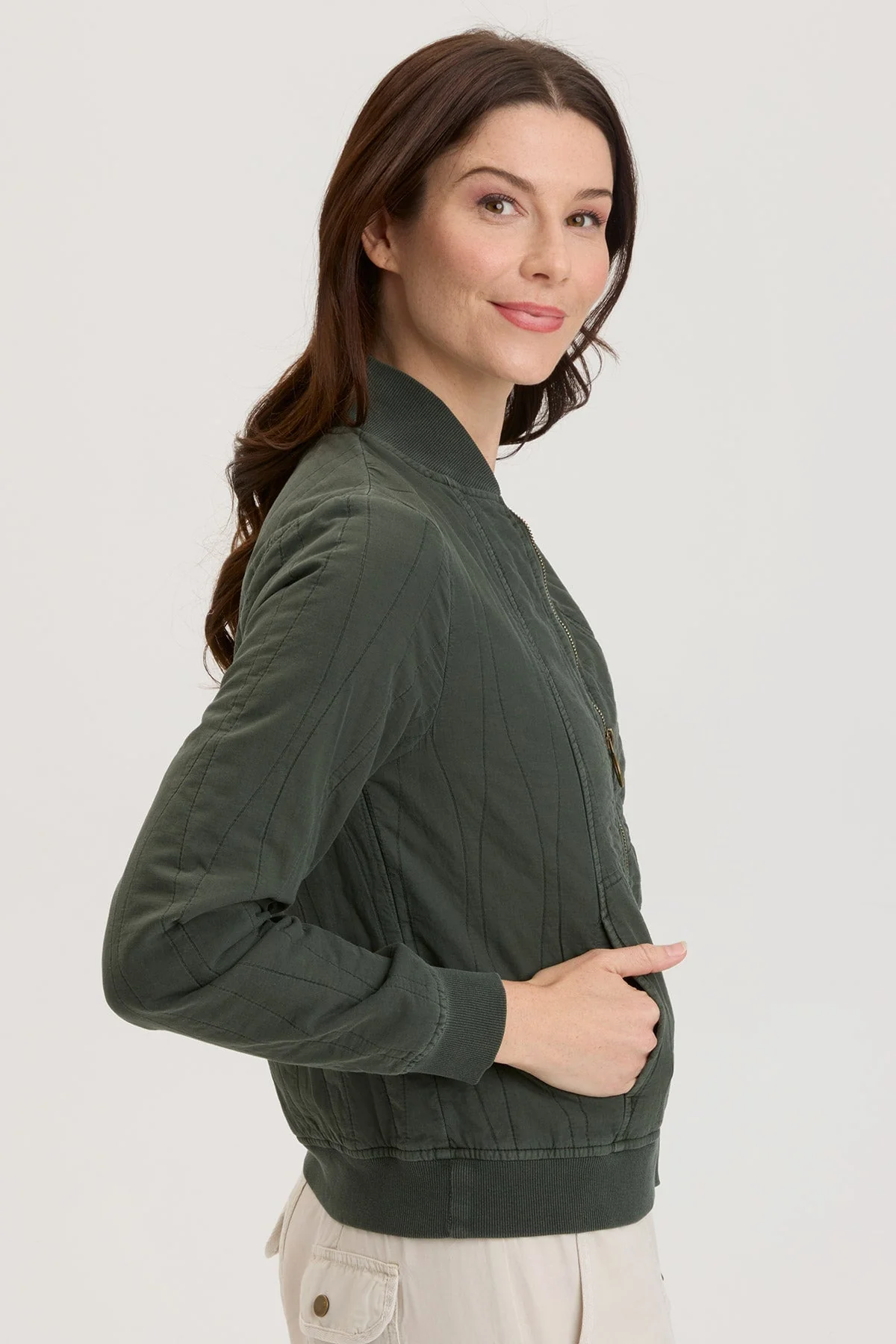 Hurston Quilted Bomber - Puhuasuan