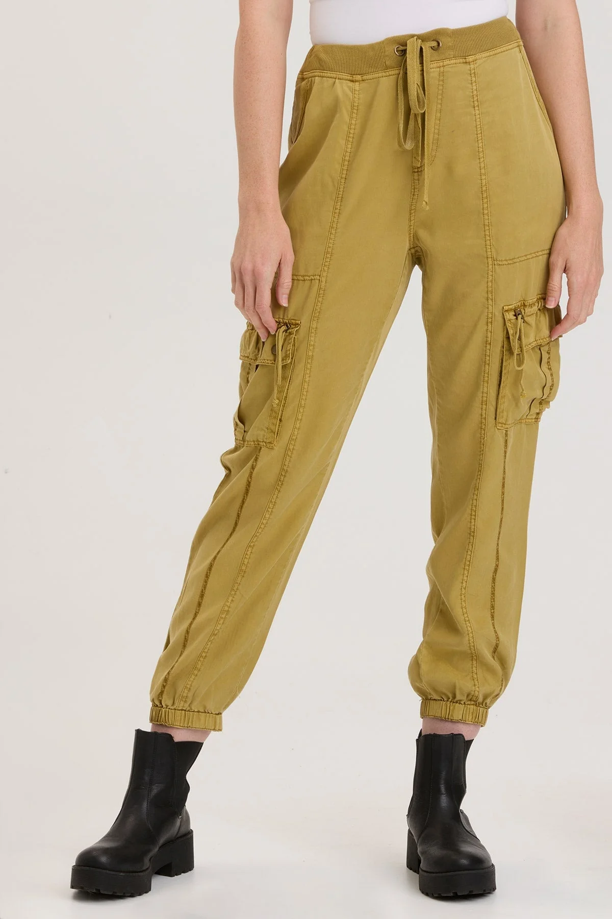 Poe Banded Pant - Puhuasuan