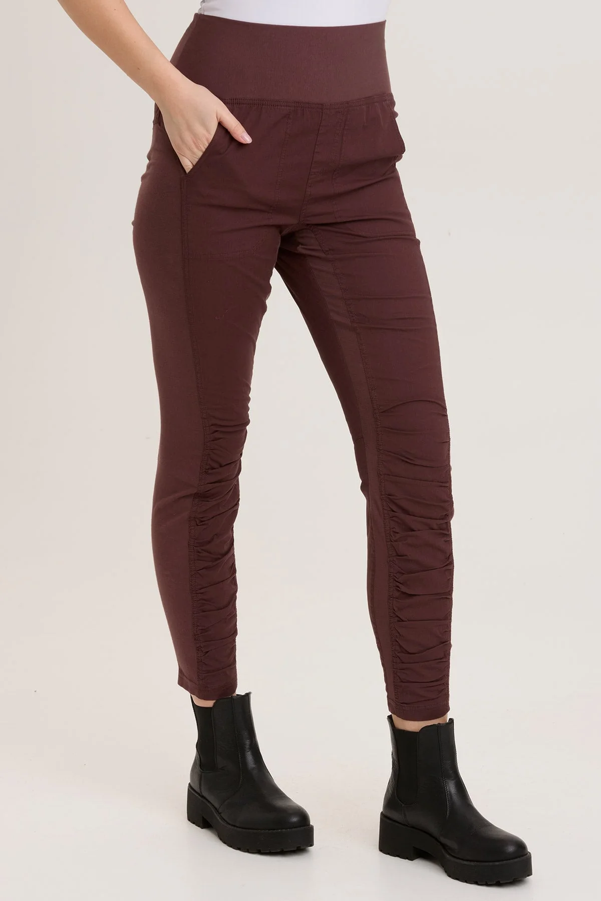 High Waist Penny Legging - Puhuasuan
