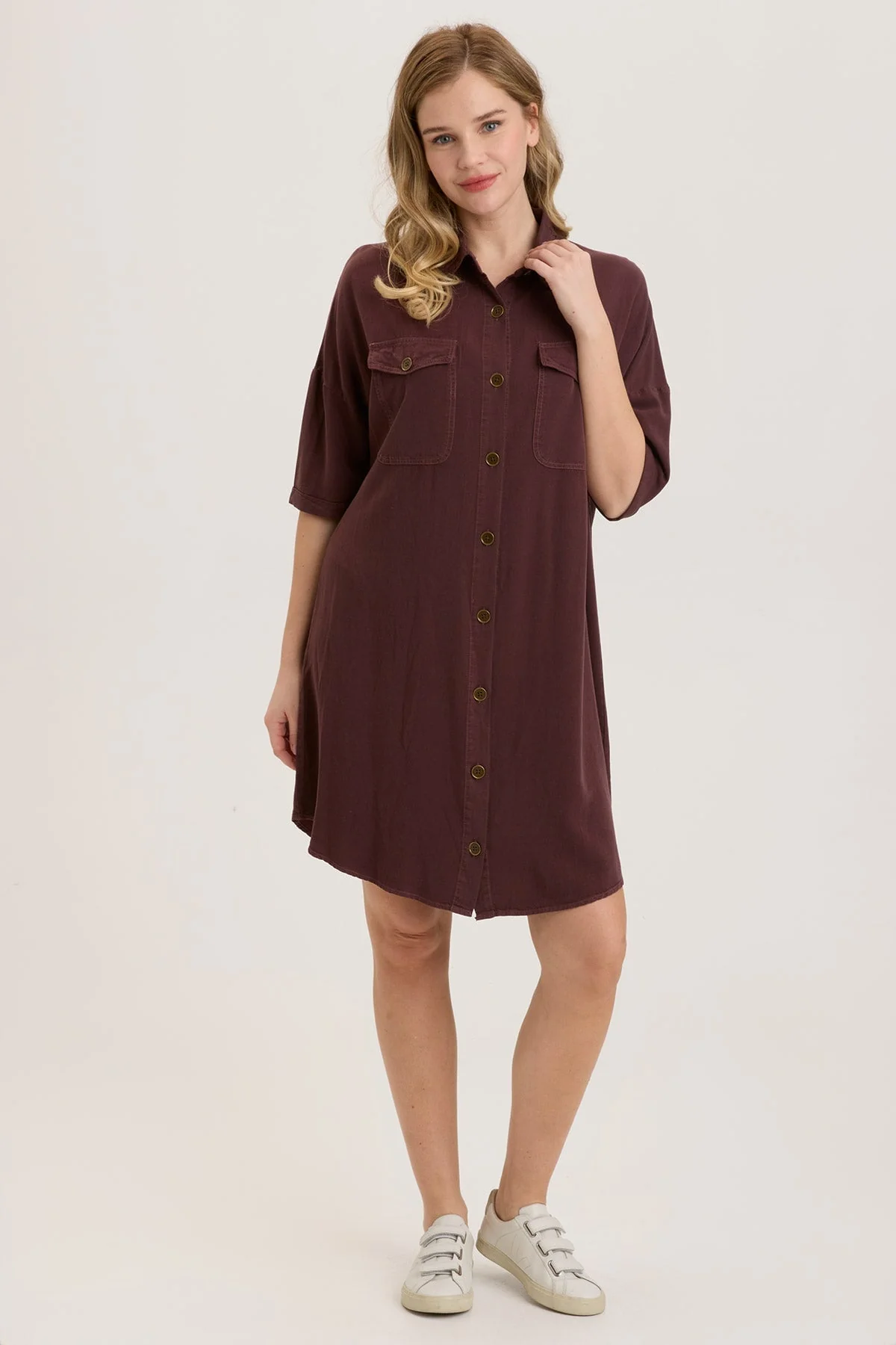 Bradford Shirt Dress - Puhuasuan