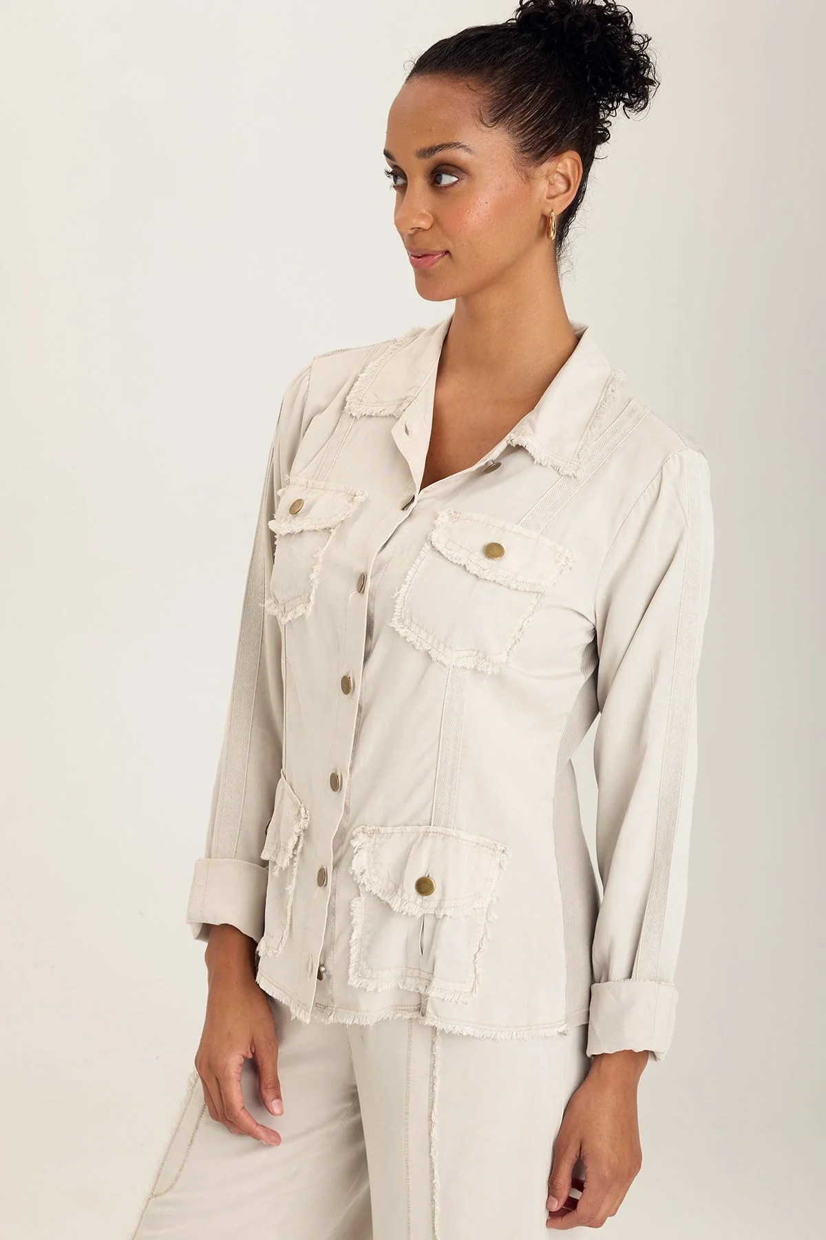 Twill Safari Jacket - Puhuasuan