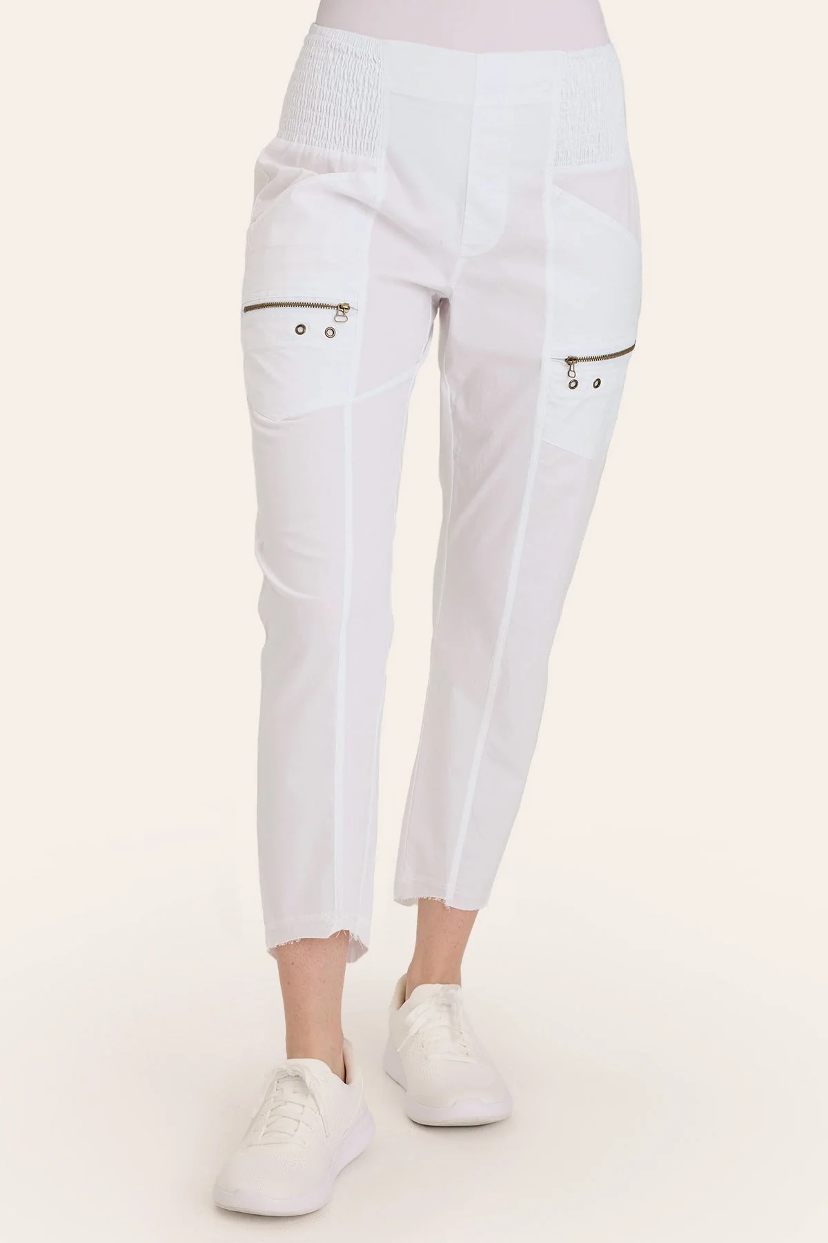 Acker Zipper Slim Pant - Puhuasuan