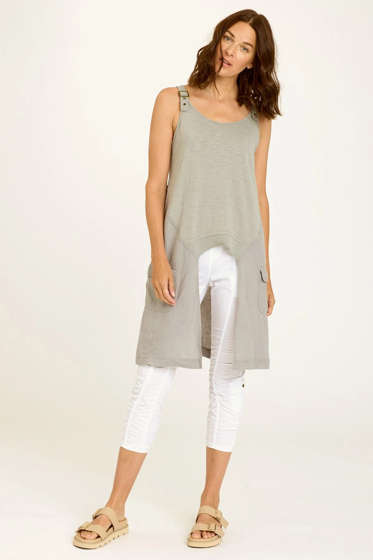 Finton High Low Tank - Puhuasuan