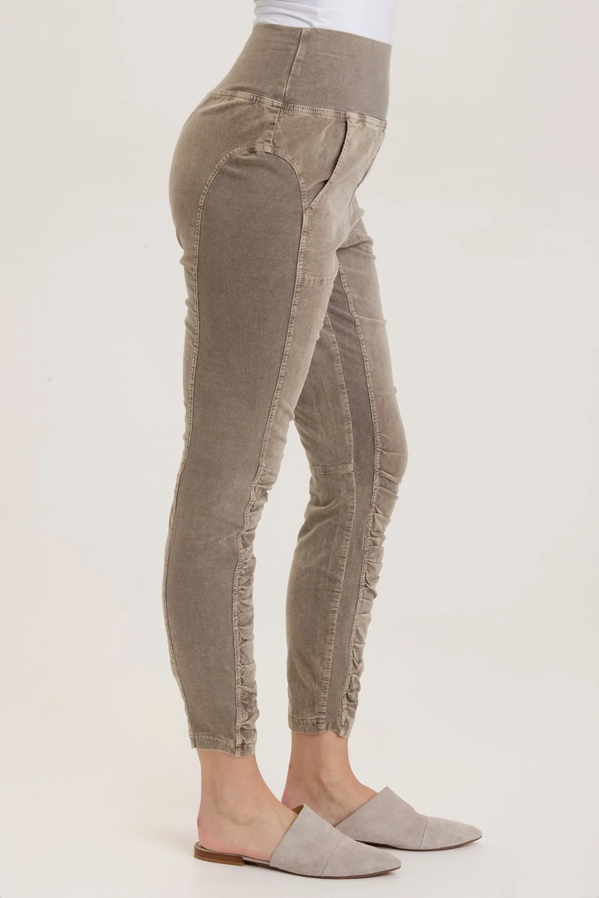 Cord Penny Legging - Puhuasuan
