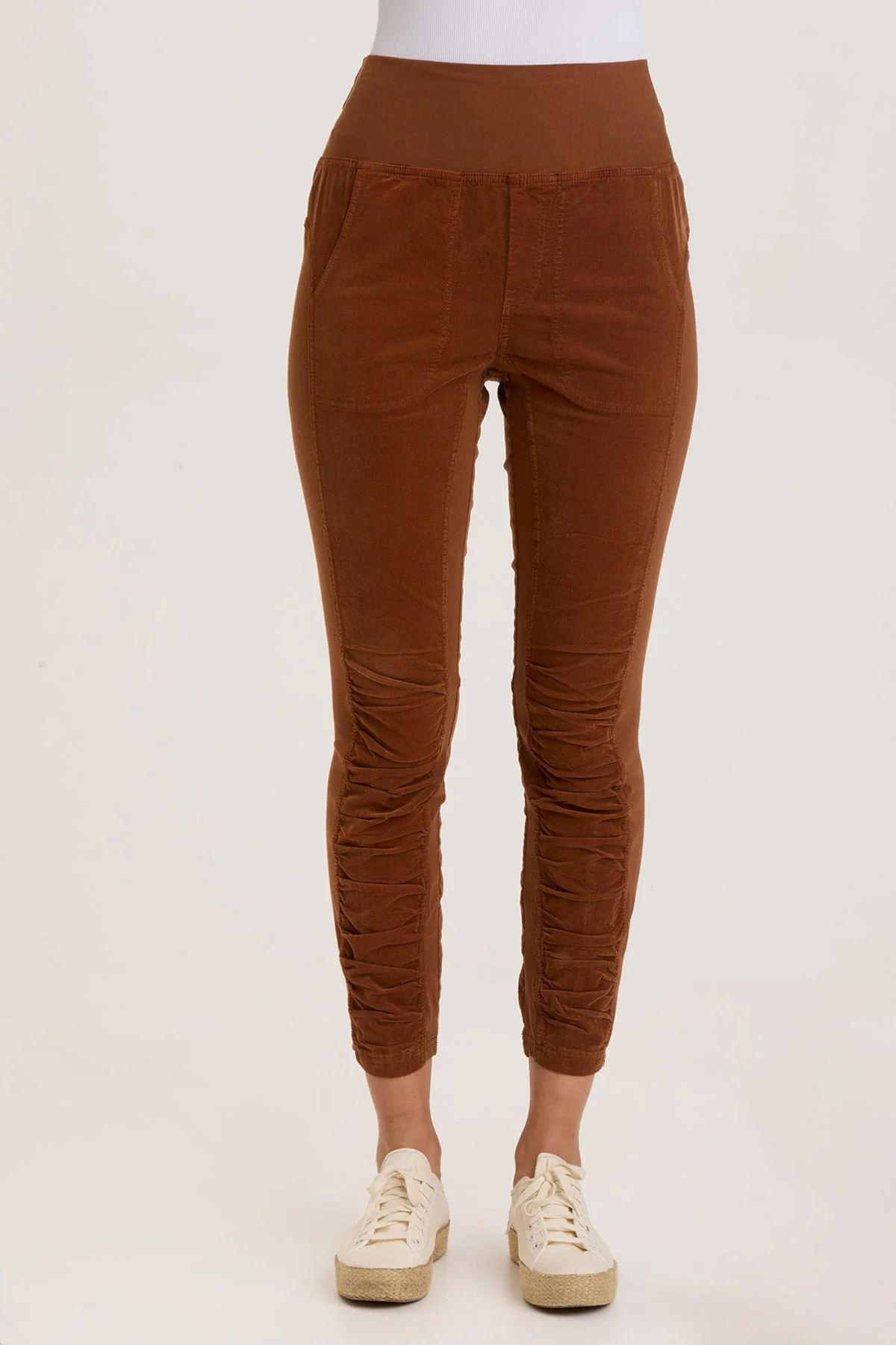 Cord Penny Legging - Puhuasuan
