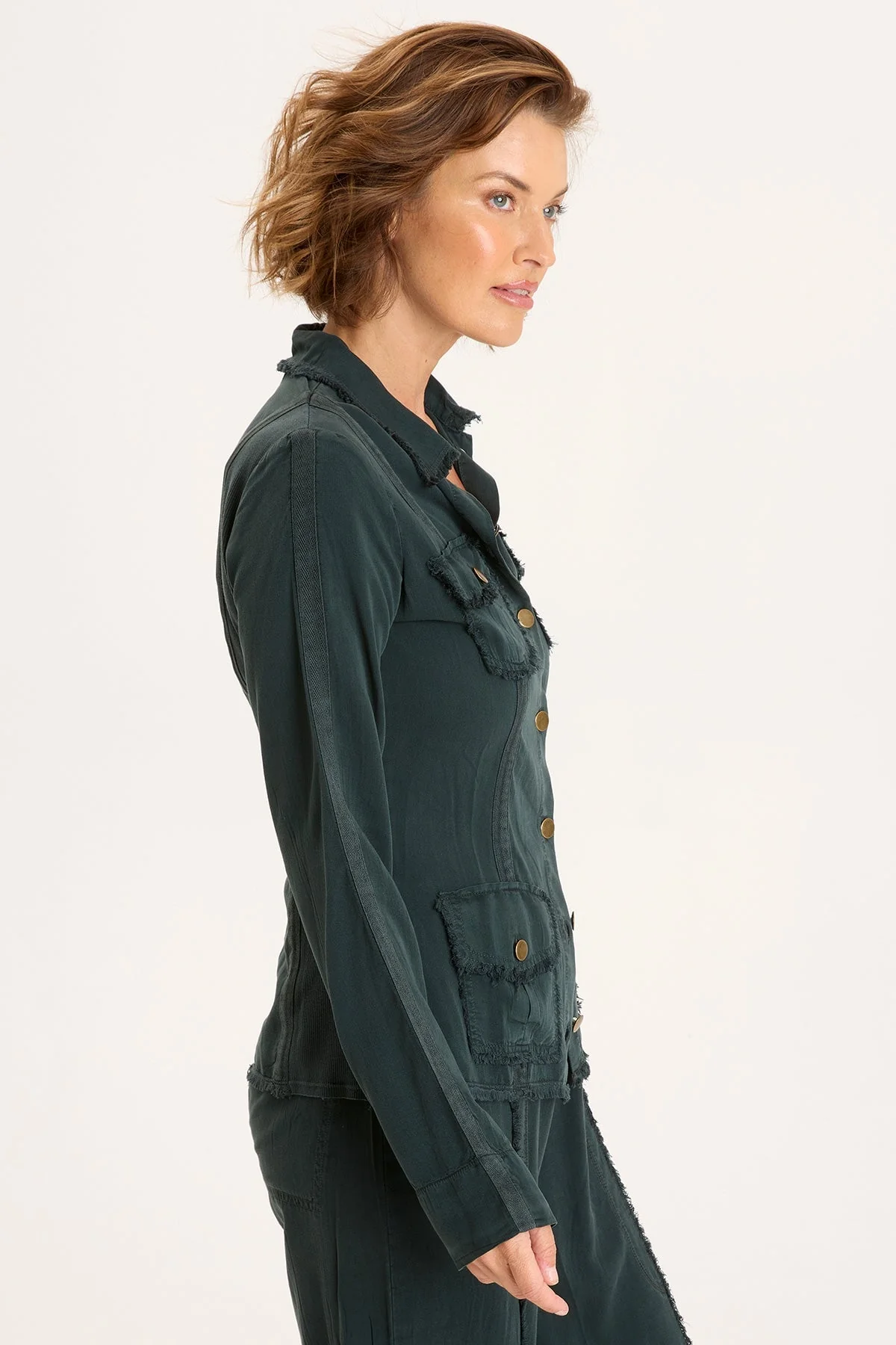 Twill Safari Jacket - Puhuasuan