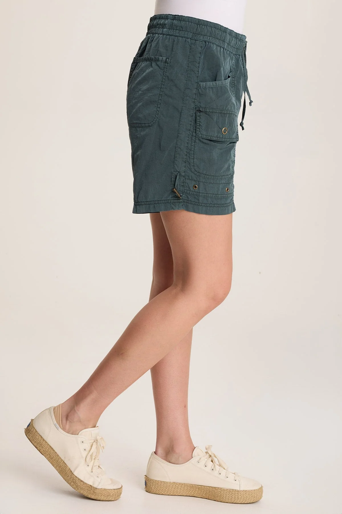 Ganon Sporty Drawstring Cargo Short - Puhuasuan