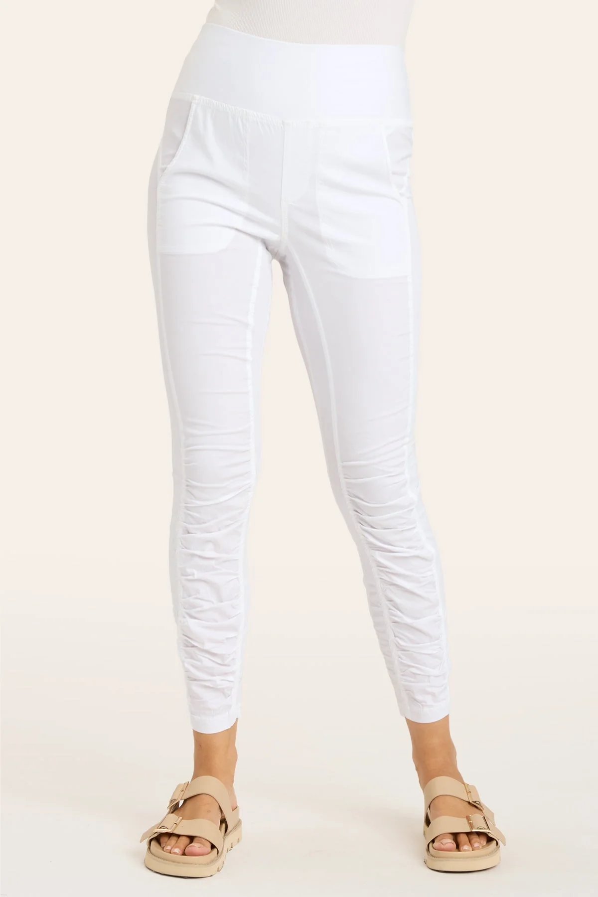 High Waist Penny Legging - Puhuasuan