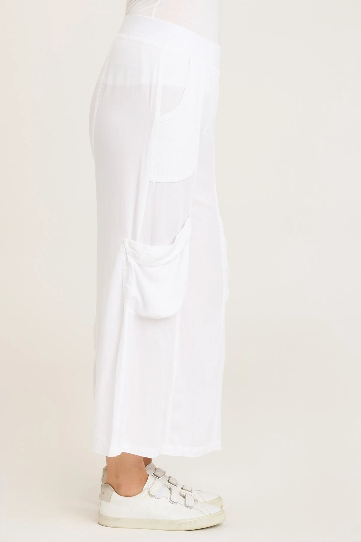 Twill Faulkner Crop - Puhuasuan