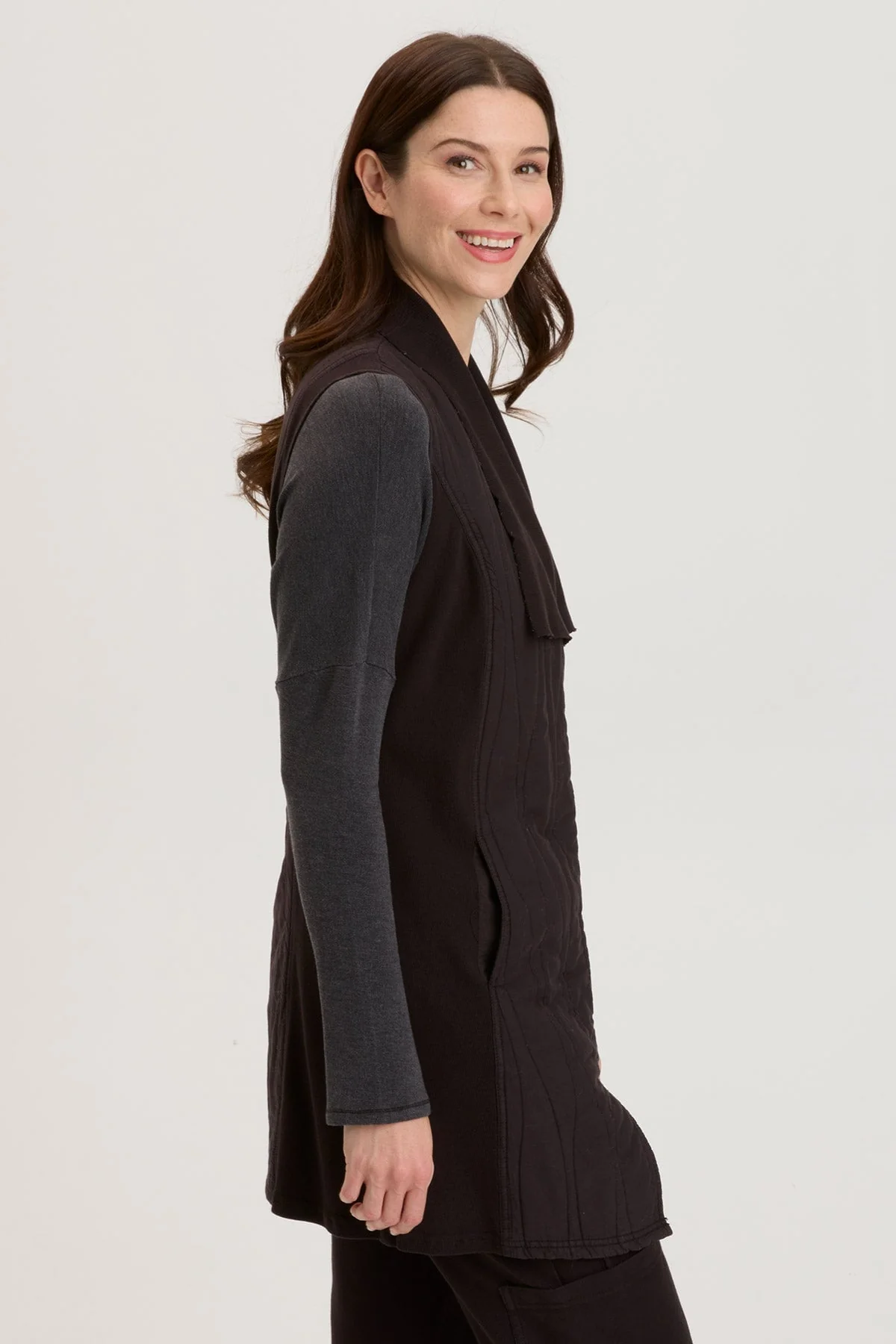 Oldrich Quilted Vest - Puhuasuan