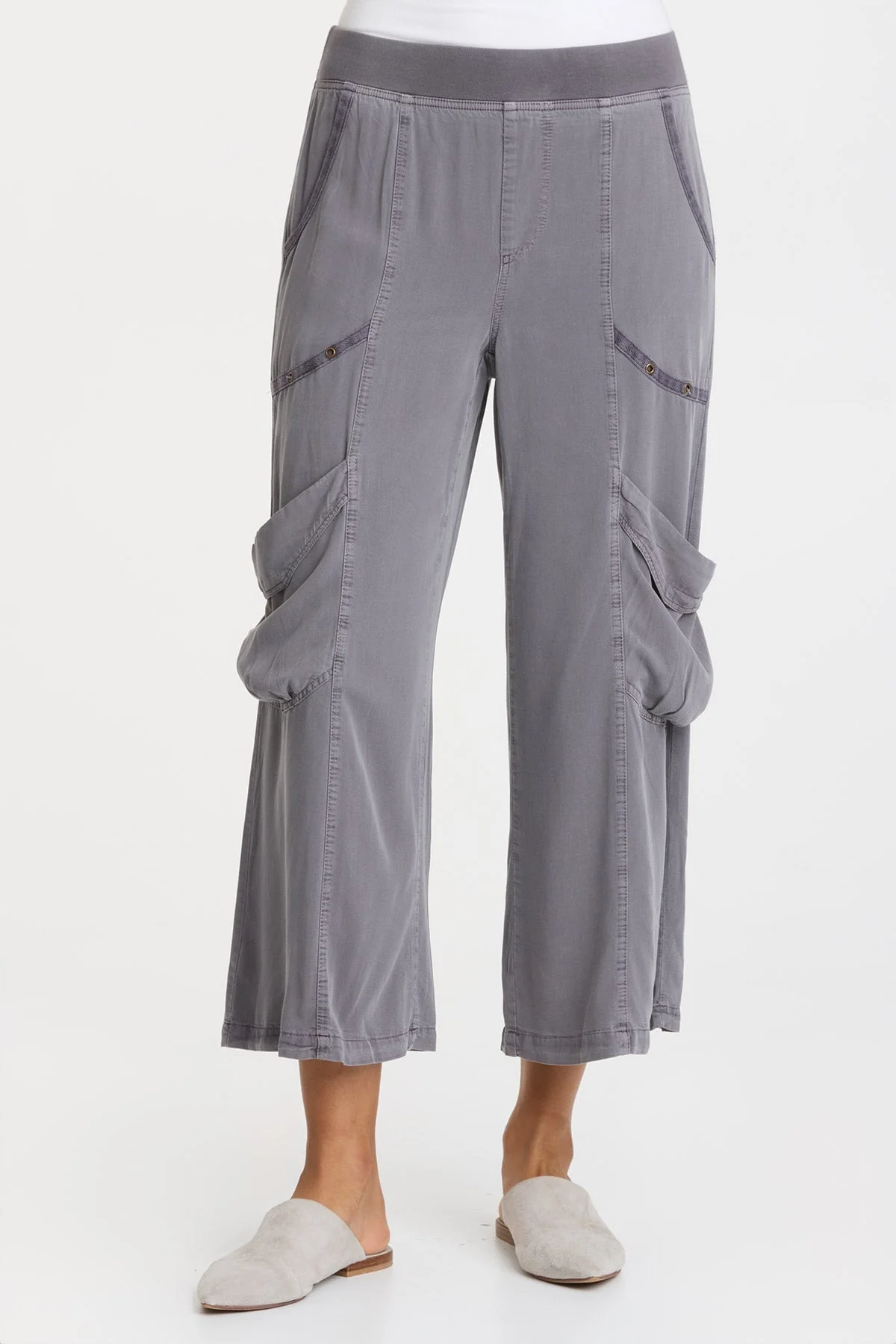 Twill Faulkner Crop - Puhuasuan