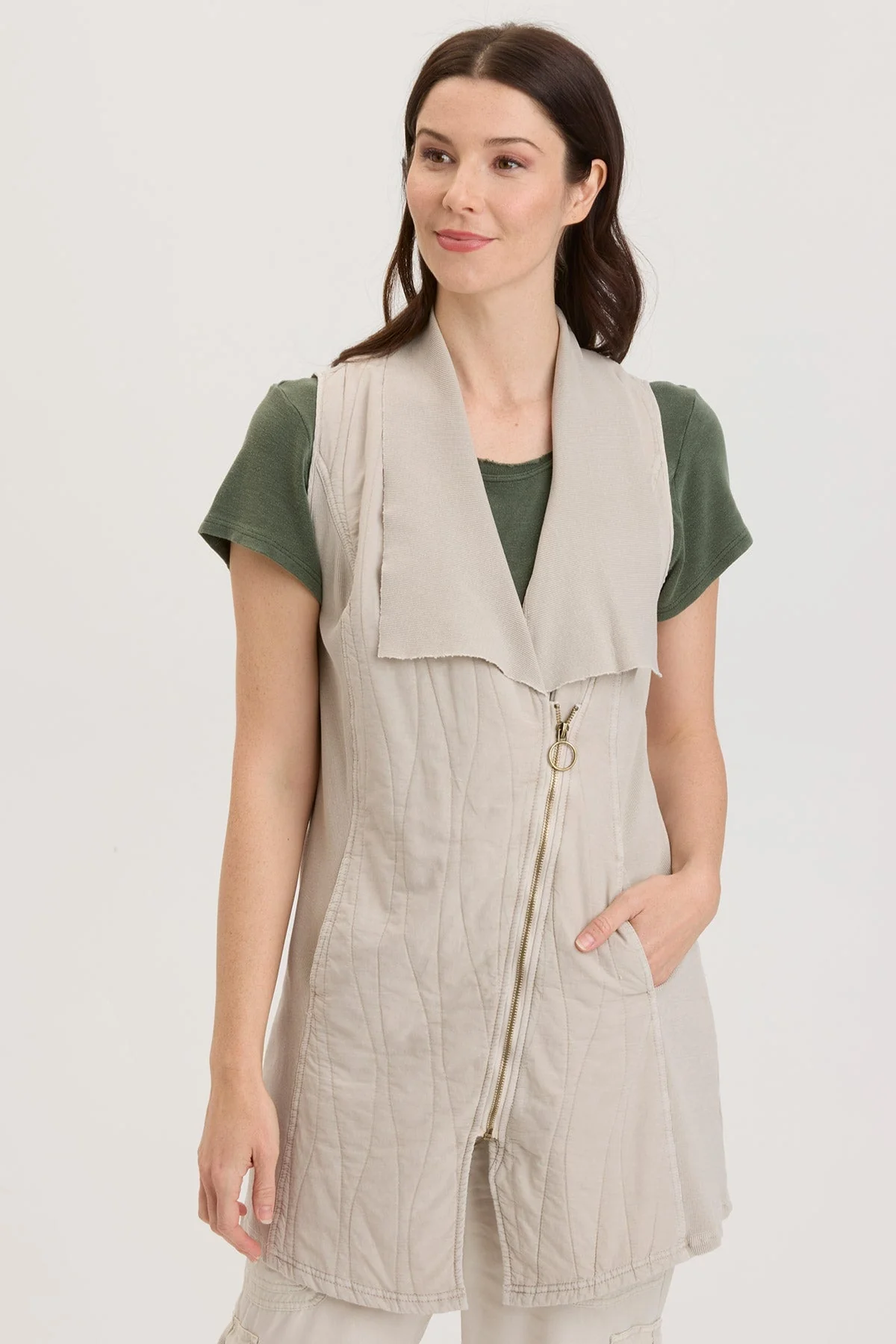 Oldrich Quilted Vest - Puhuasuan