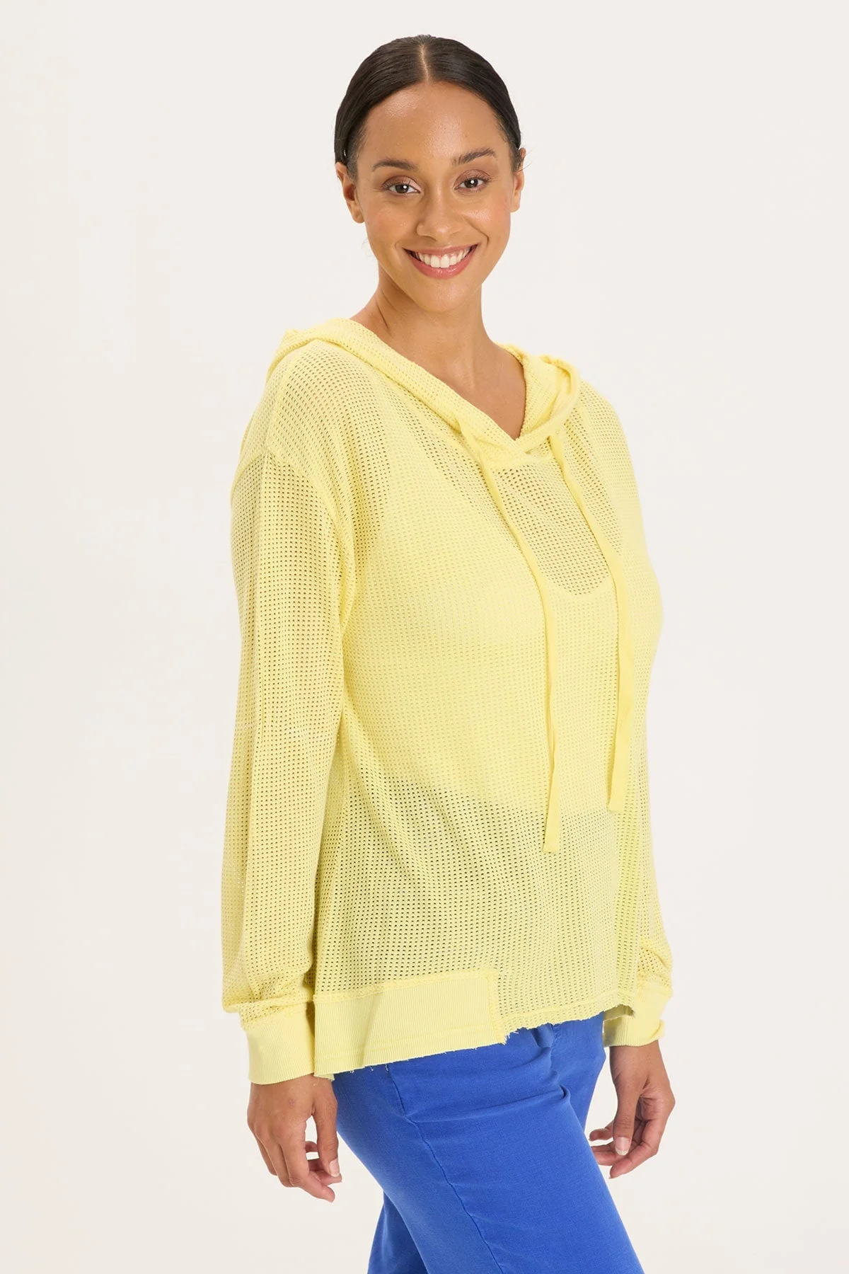 Mesh Sidel Hoodie - Puhuasuan