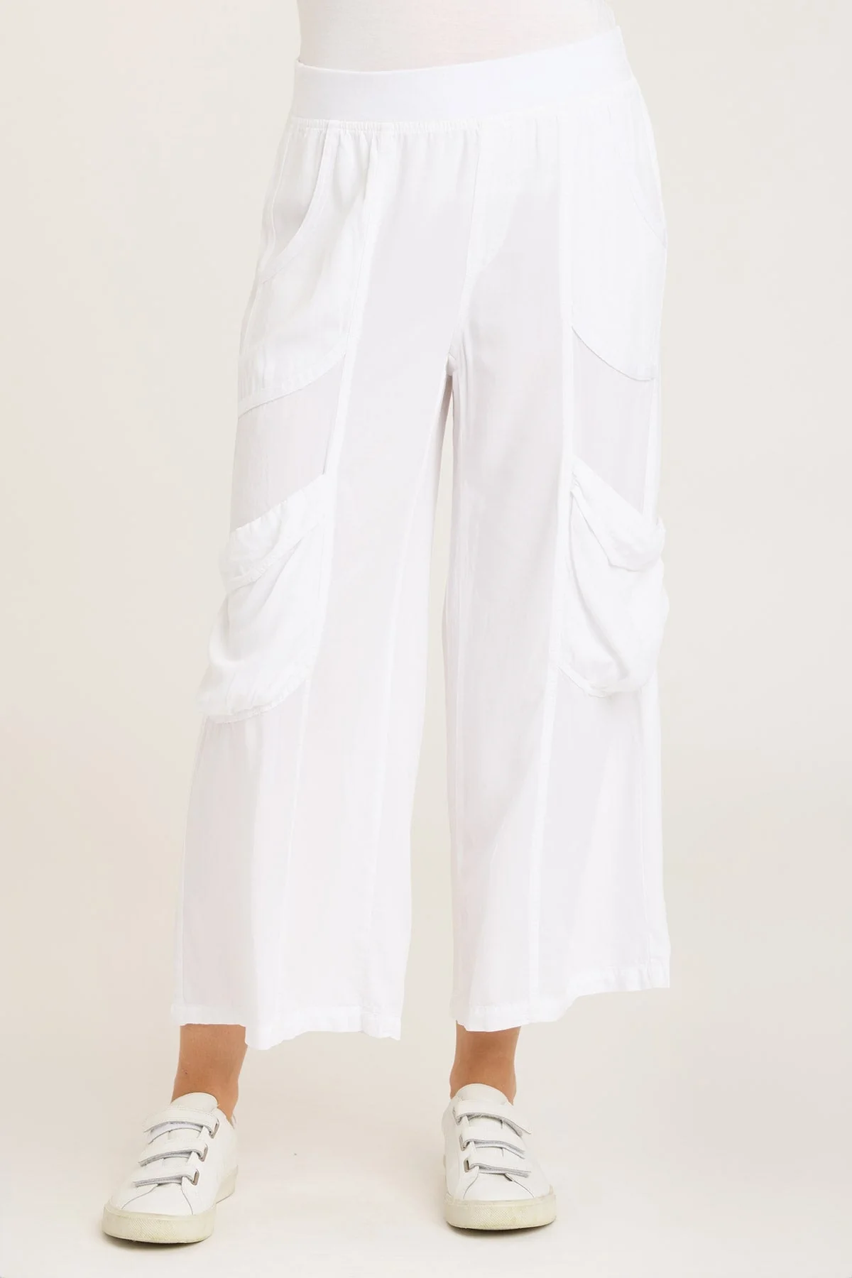 Twill Faulkner Crop - Puhuasuan