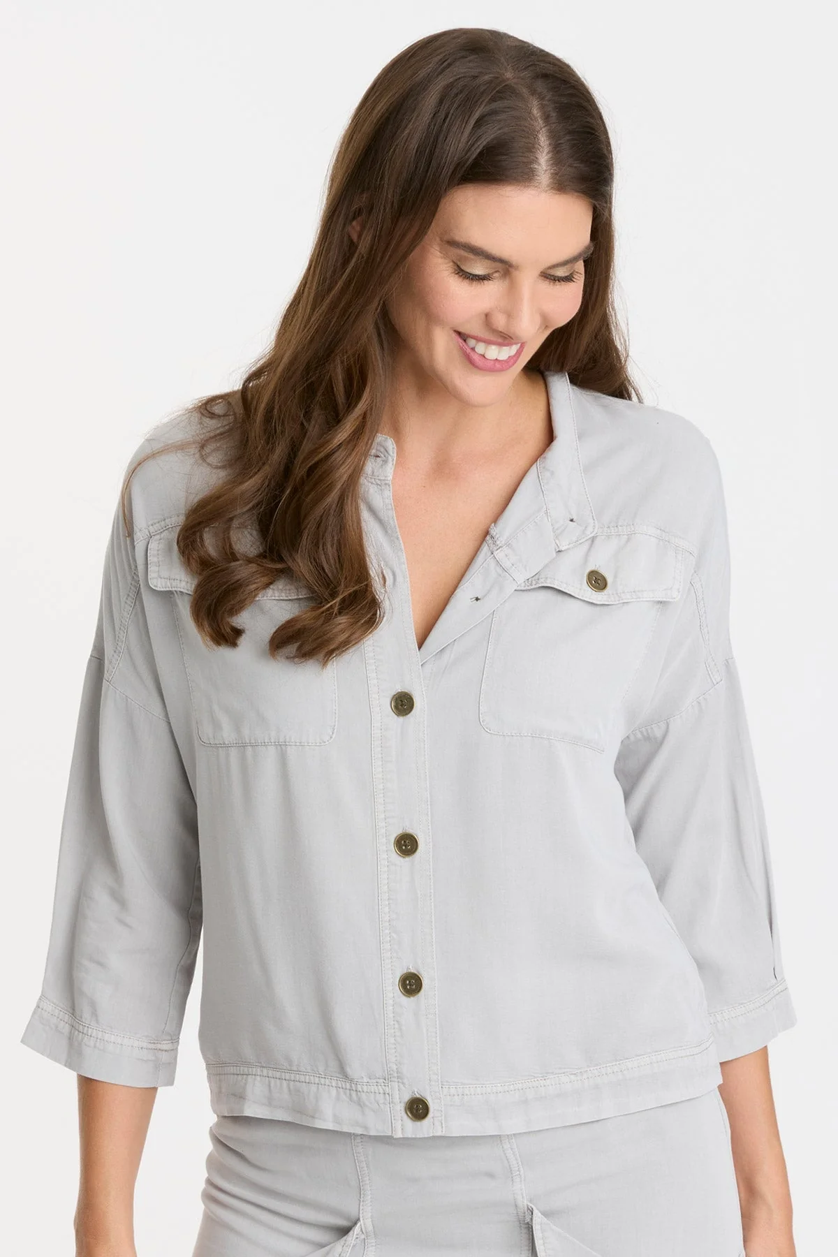 Twill Colbert Jacket - Puhuasuan