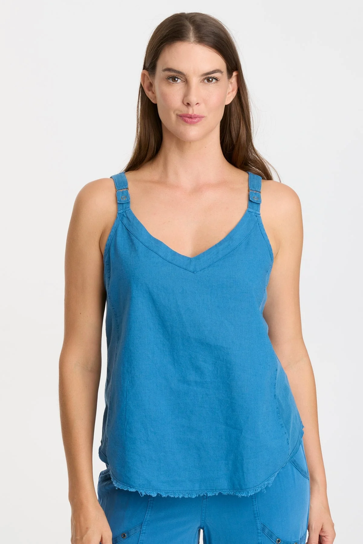Linen Theroux Tank - Puhuasuan