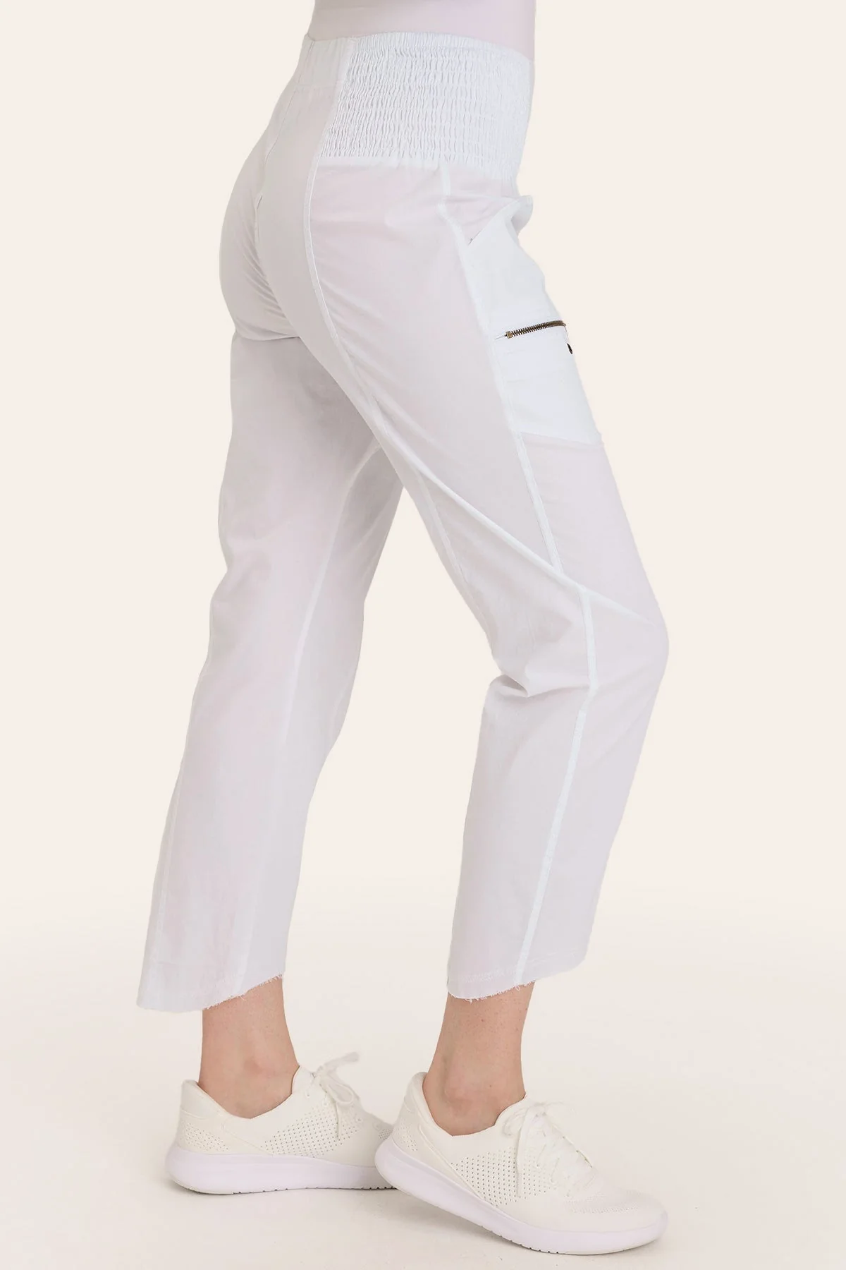 Acker Zipper Slim Pant - Puhuasuan