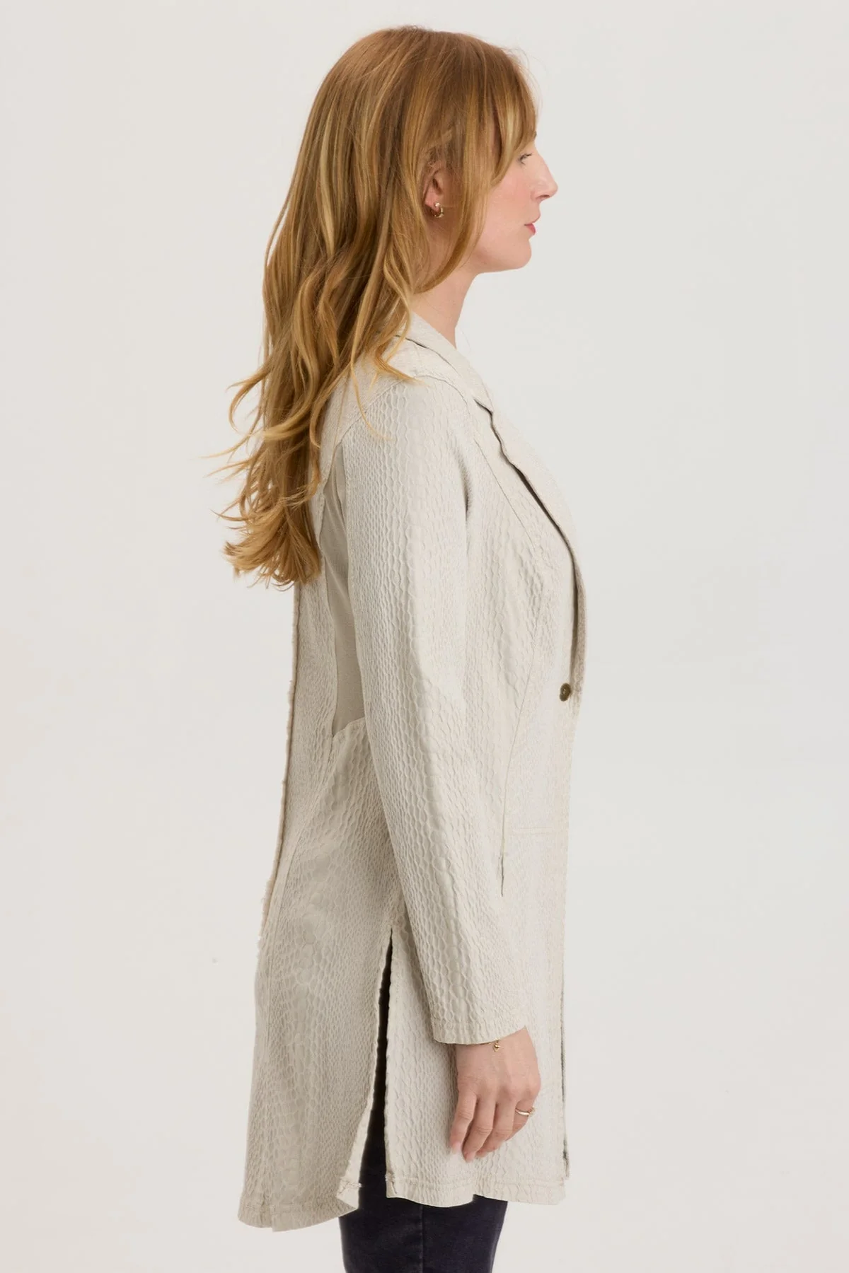 Rhodora Long Blazer - Puhuasuan