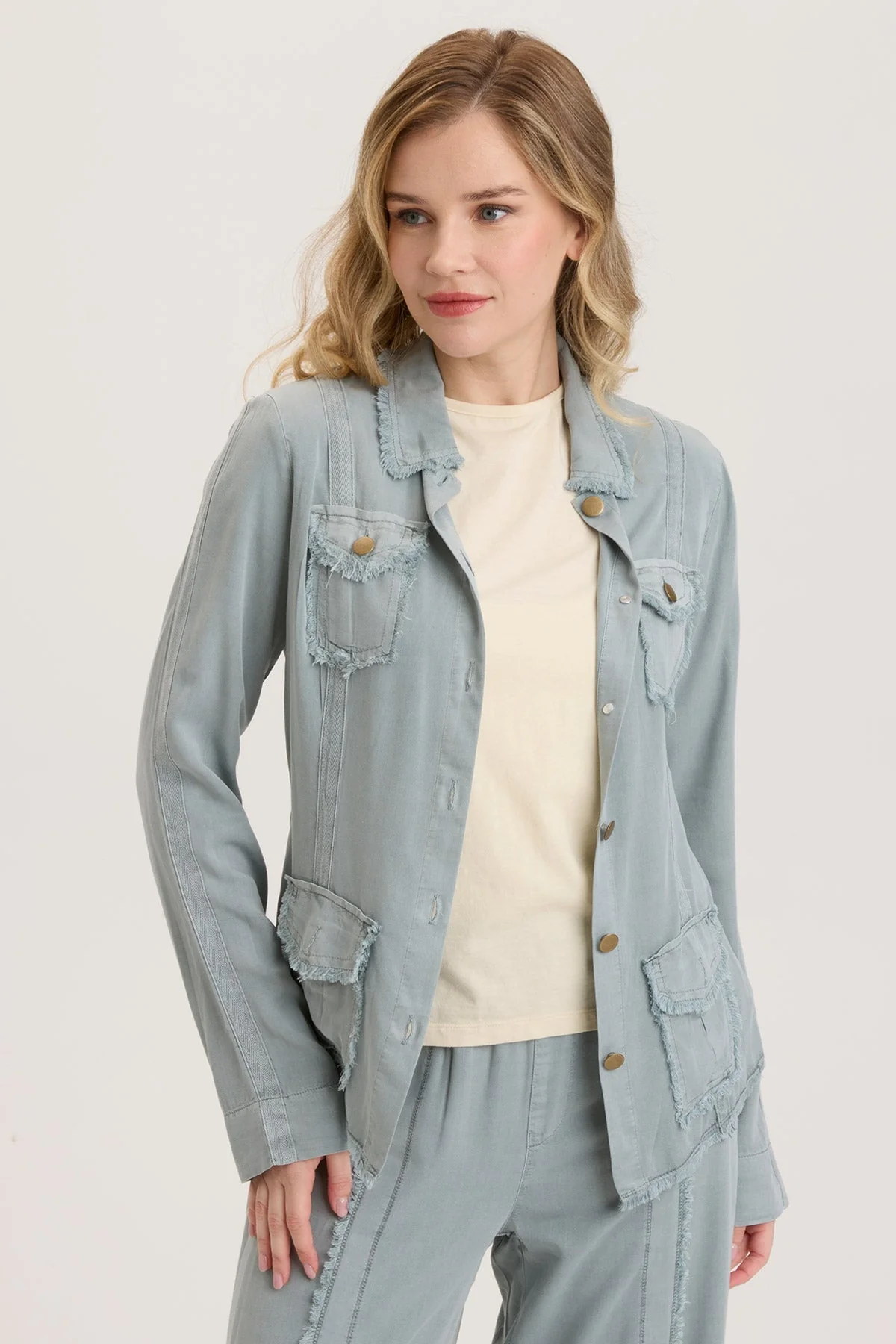 Twill Safari Jacket - Puhuasuan