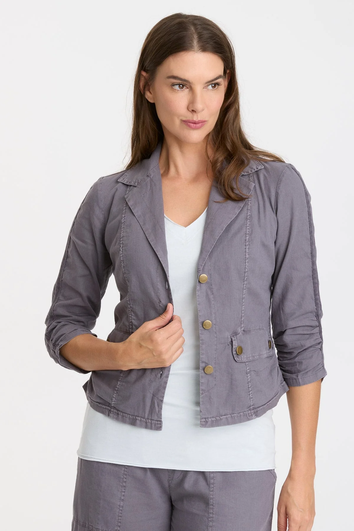 Linen Folksy Jacket - Puhuasuan