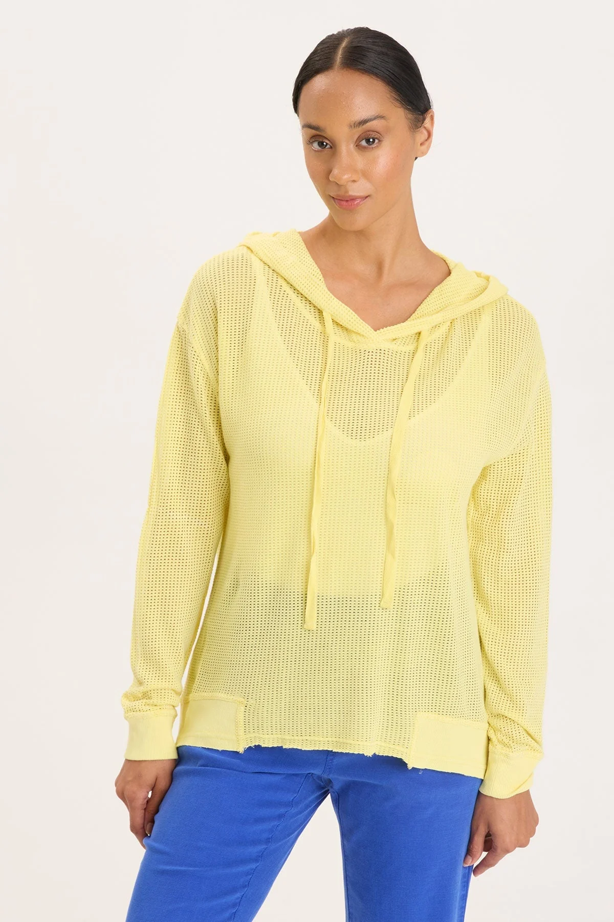 Mesh Sidel Hoodie - Puhuasuan