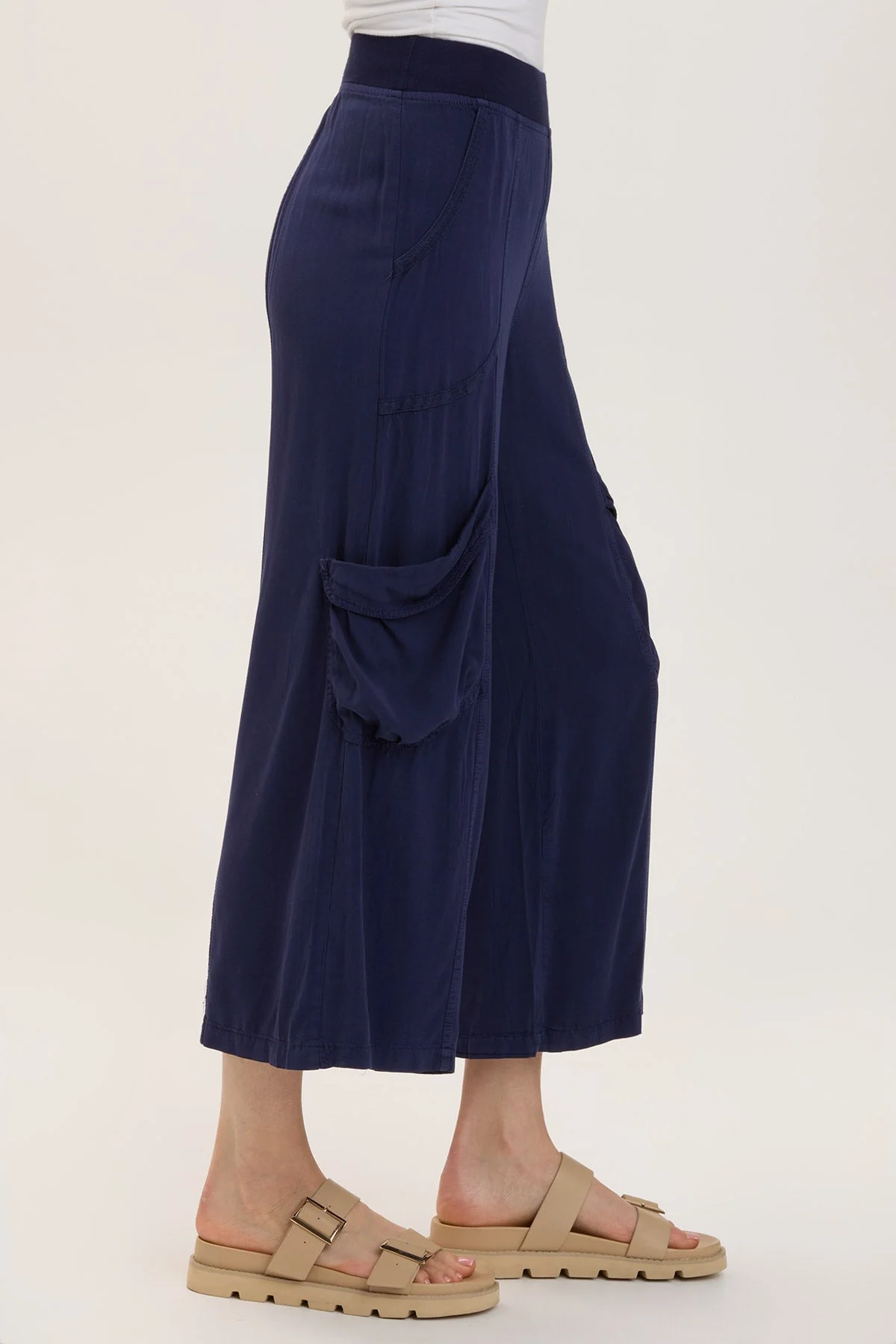 Twill Faulkner Crop - Puhuasuan