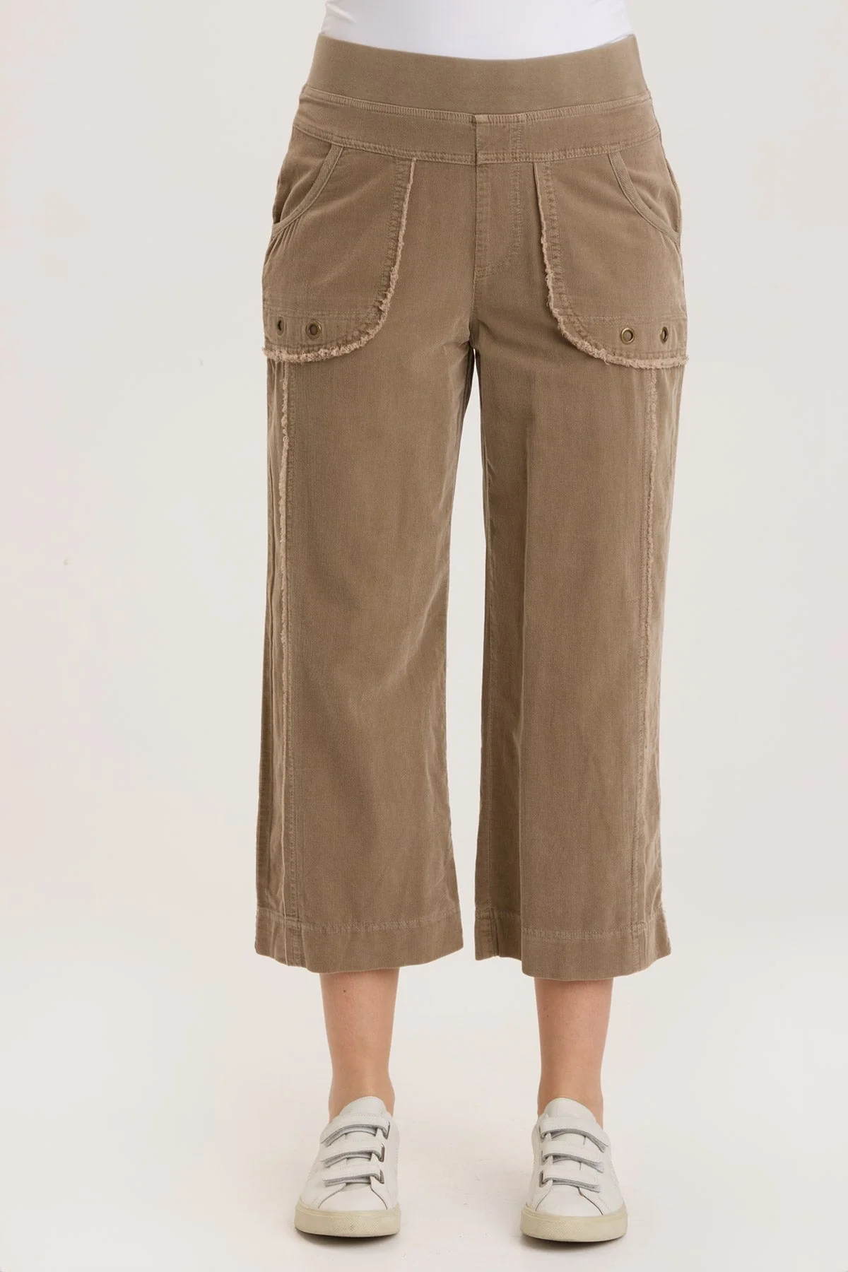 Cord Trumble Crop - Puhuasuan