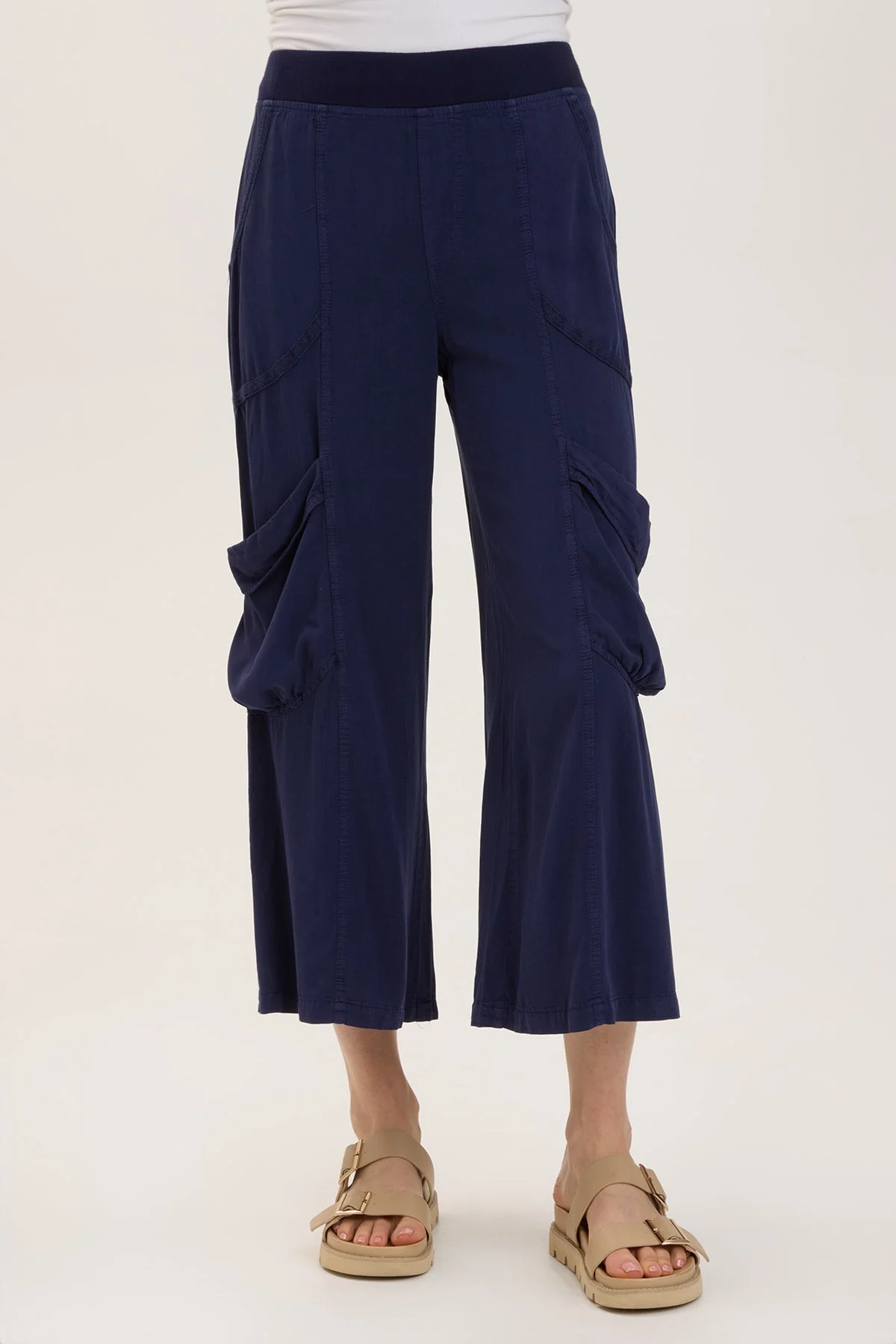 Twill Faulkner Crop - Puhuasuan