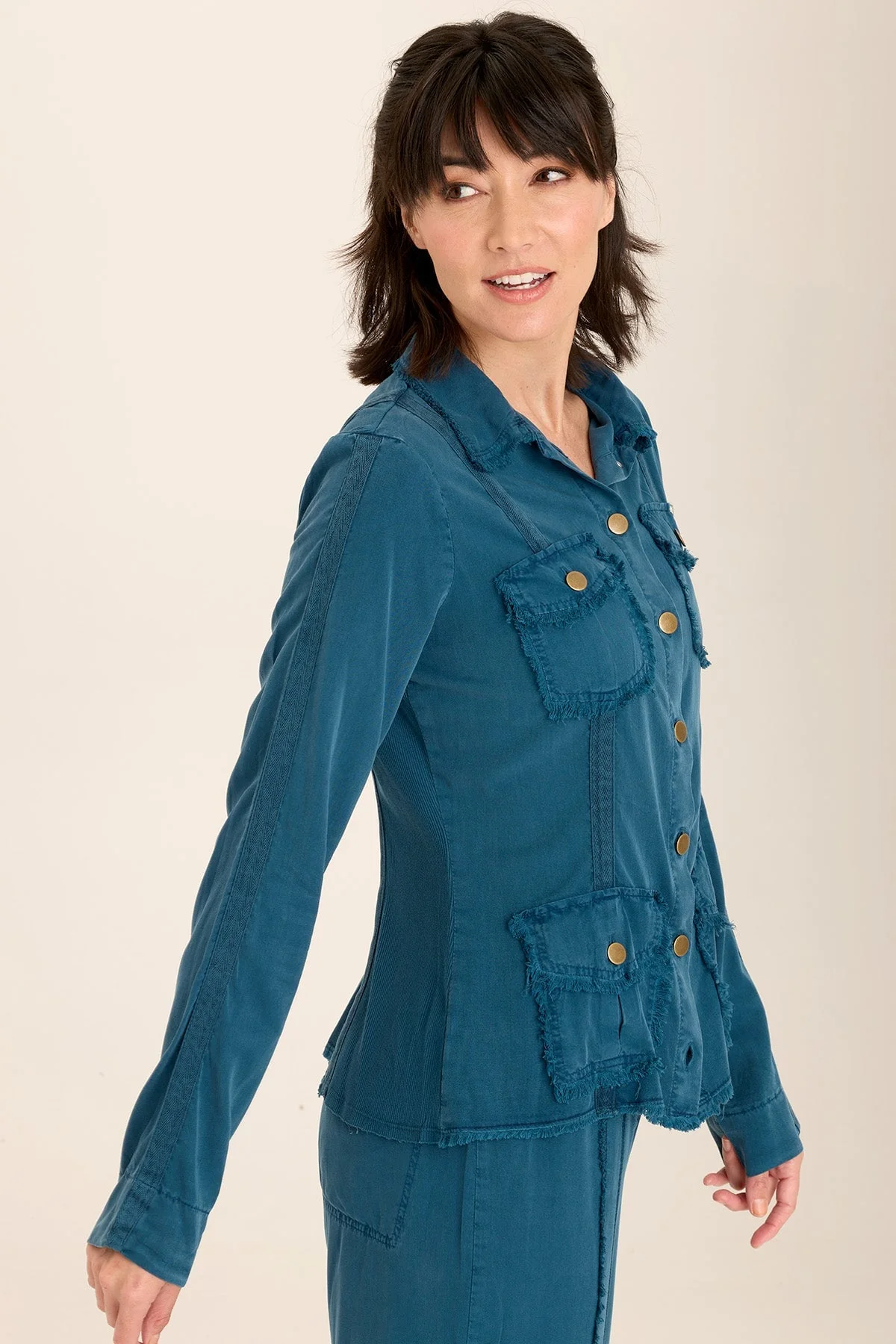 Twill Safari Jacket - Puhuasuan