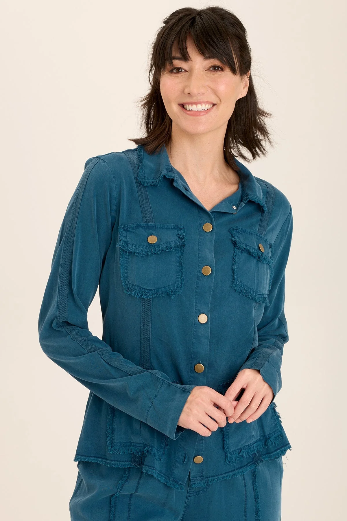 Twill Safari Jacket - Puhuasuan