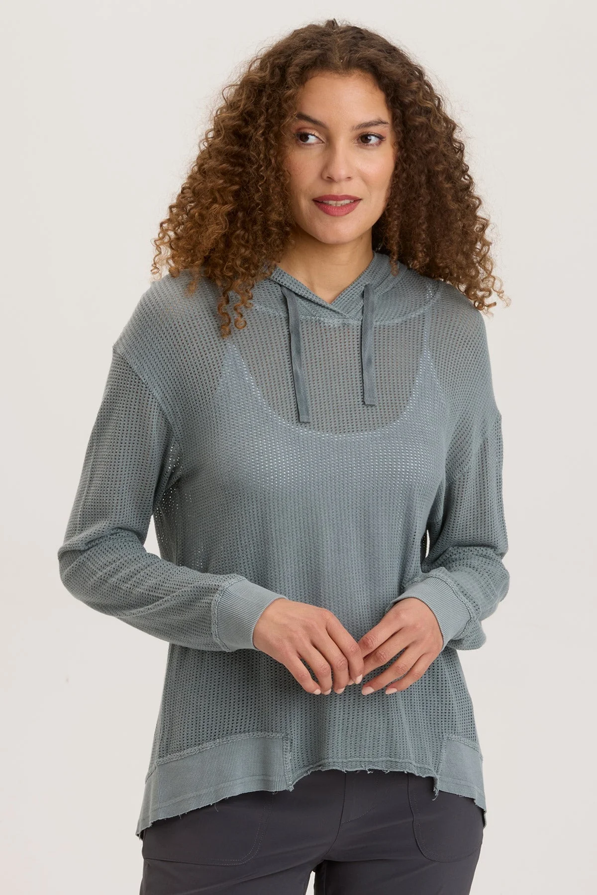 Mesh Sidel Hoodie - Puhuasuan