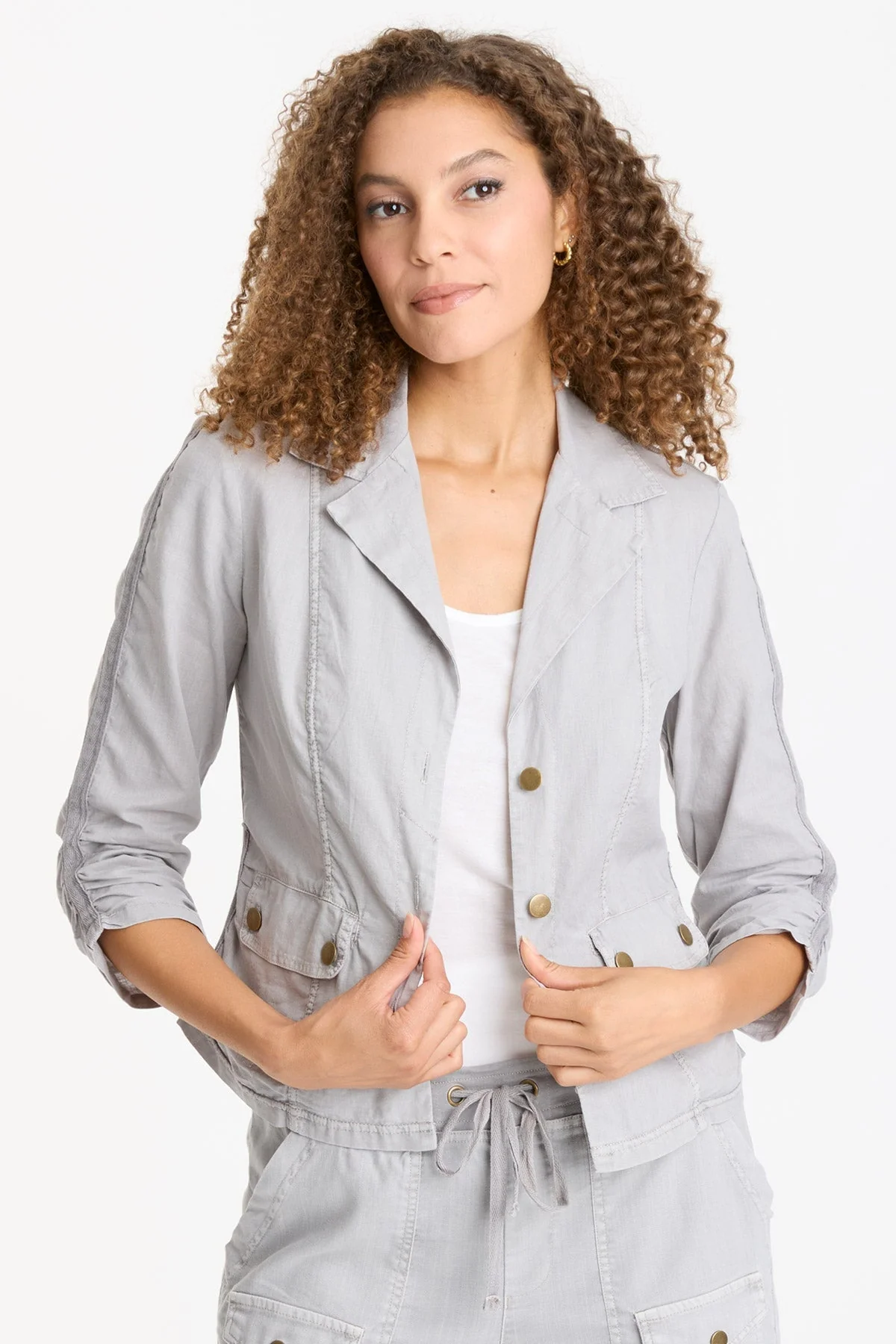 Linen Folksy Jacket - Puhuasuan