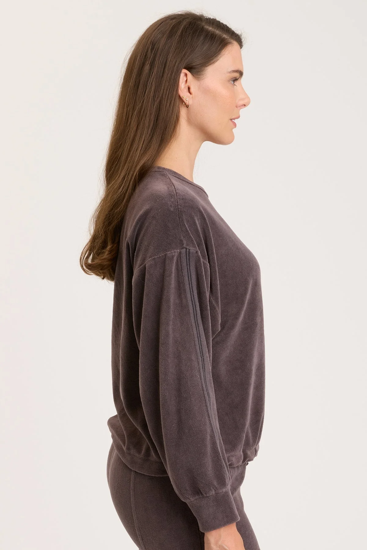 Rugby Stripe Dottie Sweatshirt - Puhuasuan