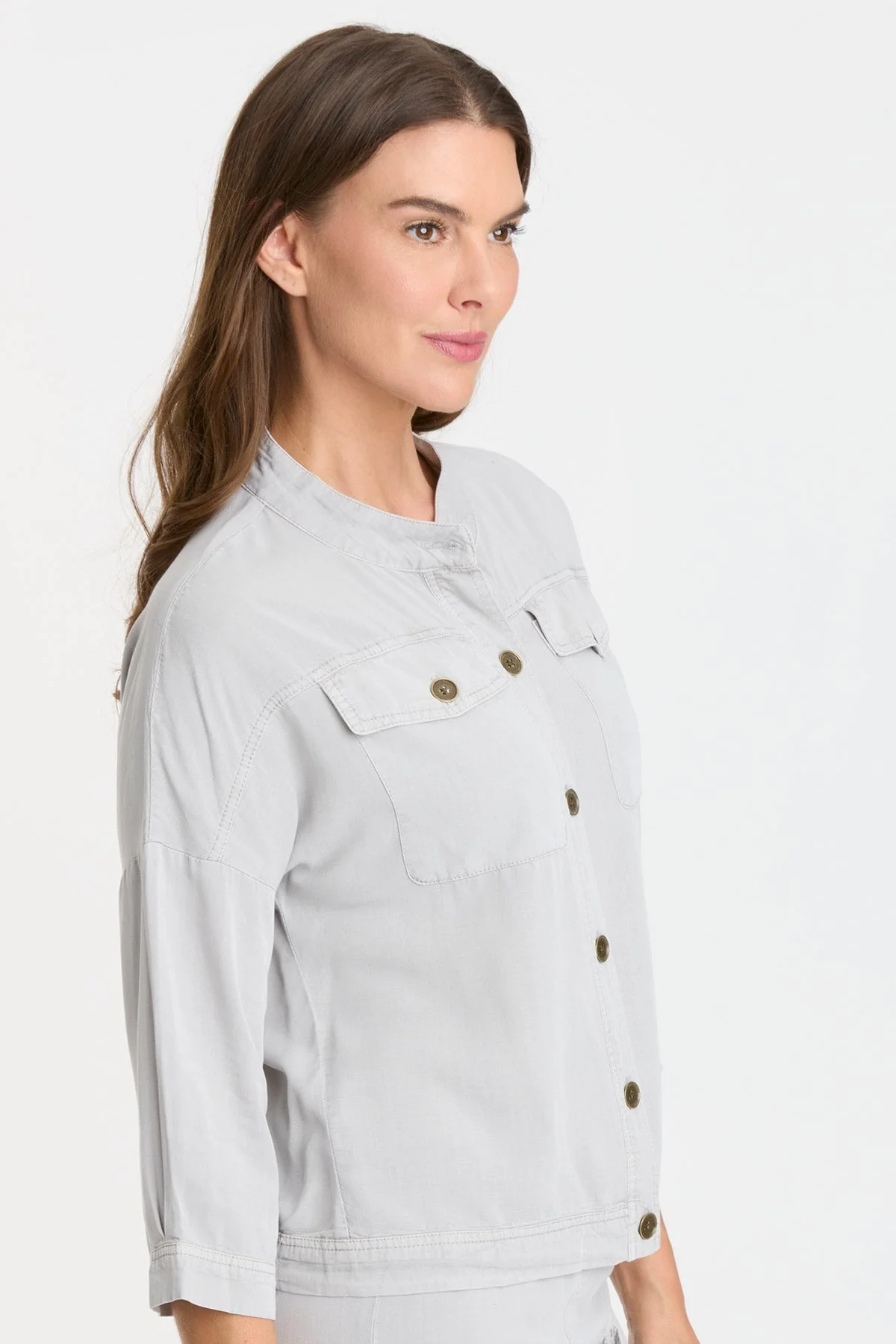 Twill Colbert Jacket - Puhuasuan