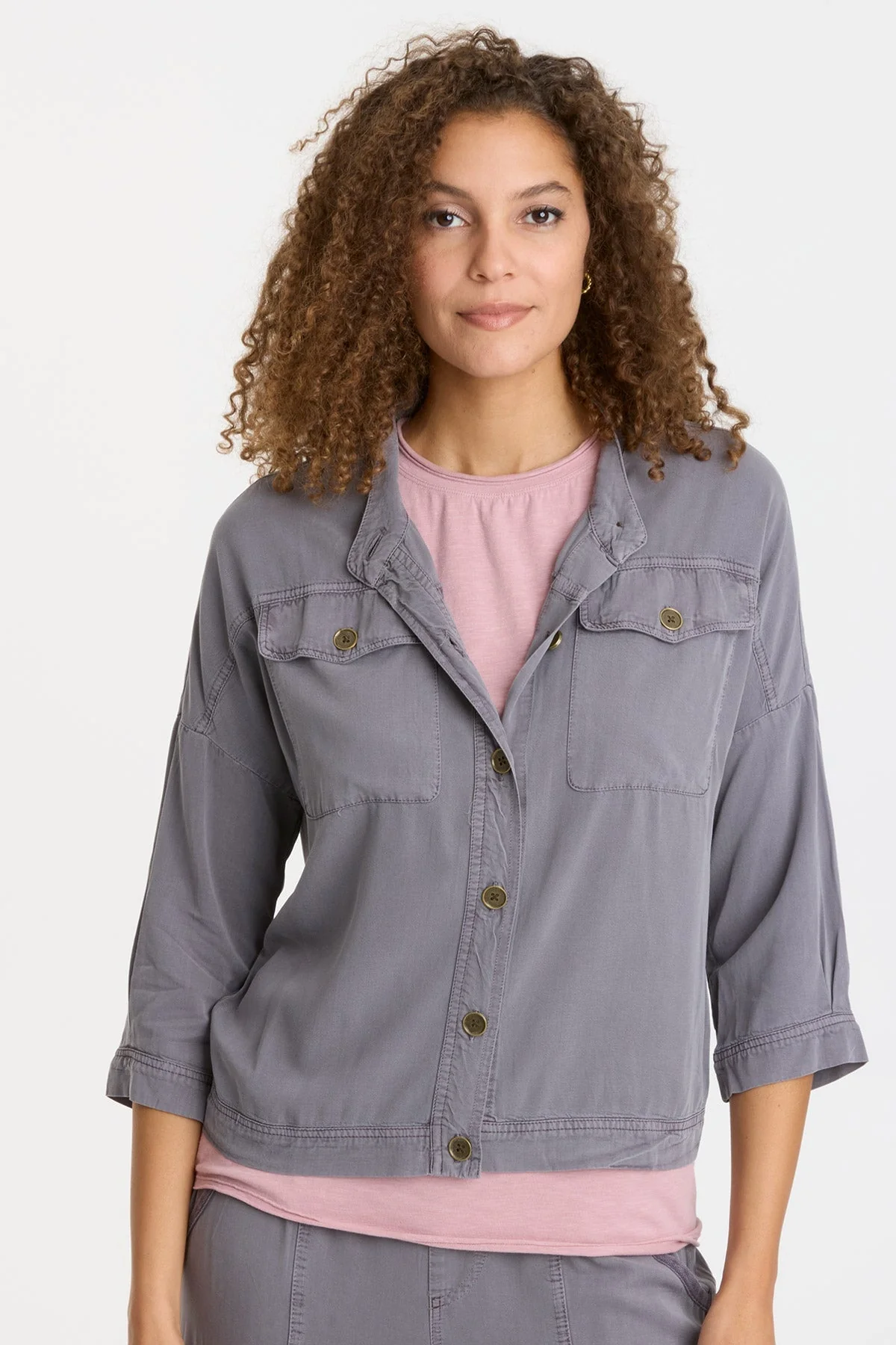 Twill Colbert Jacket - Puhuasuan