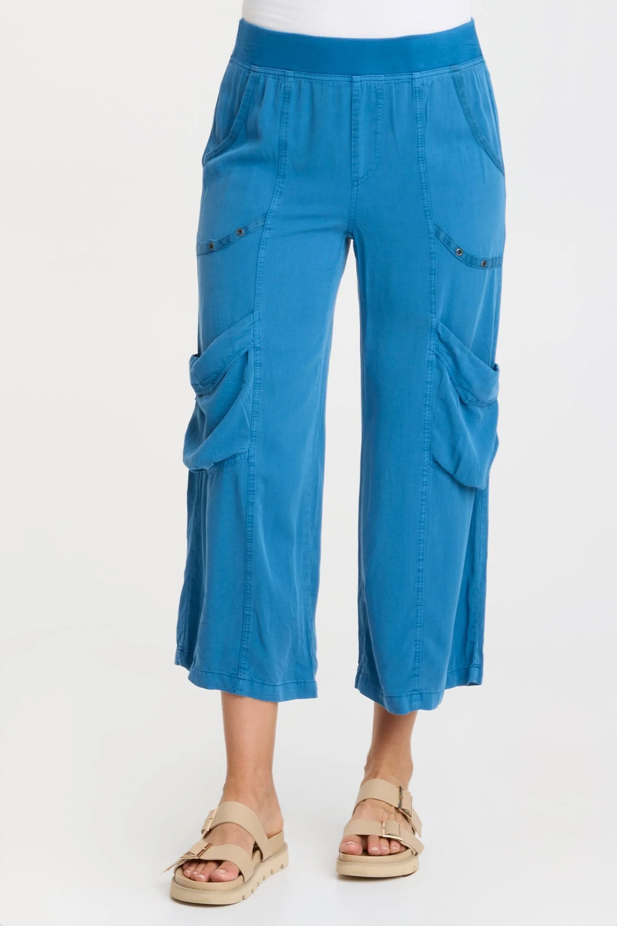 Twill Faulkner Crop - Puhuasuan