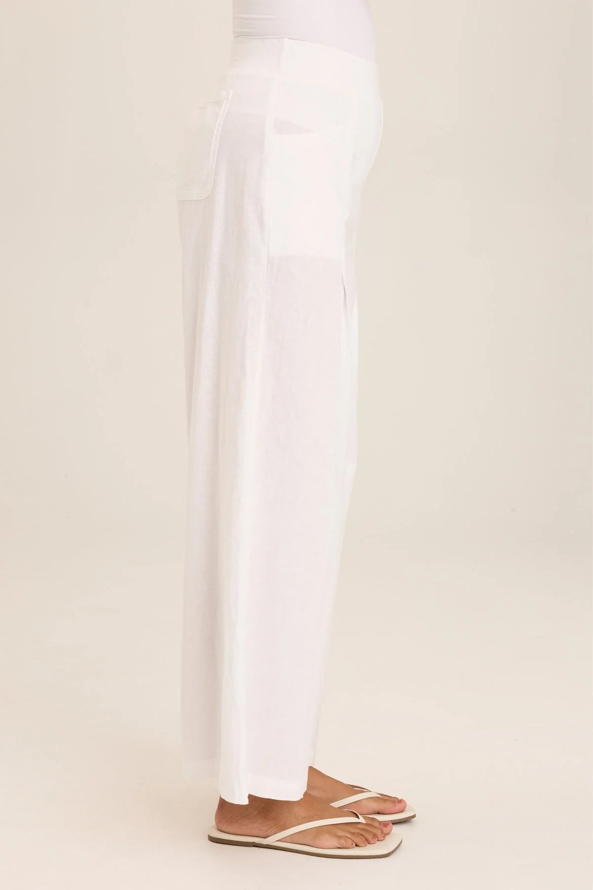Terri Wide Leg High-Waist Pant - Puhuasuan