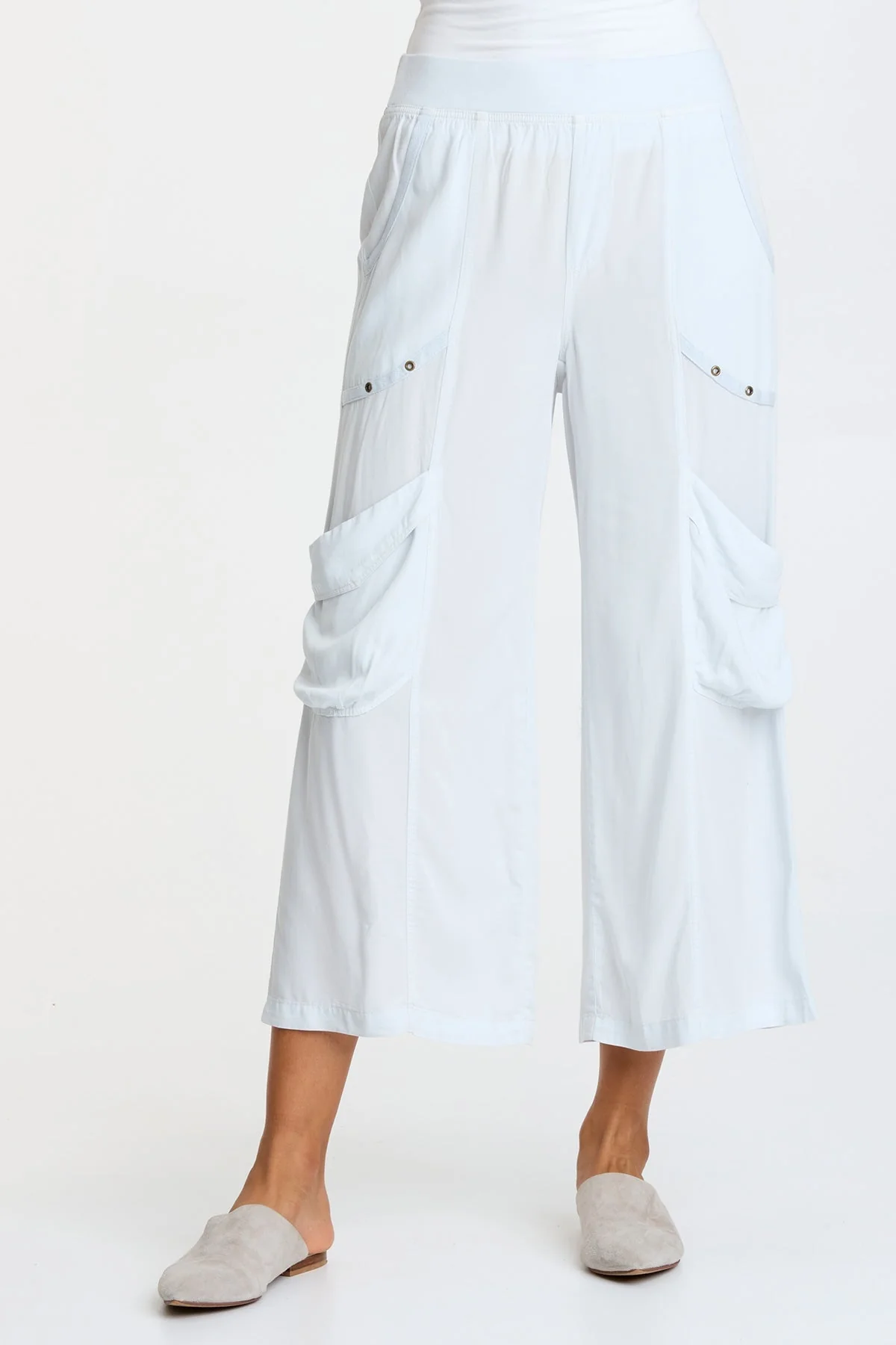 Twill Faulkner Crop - Puhuasuan