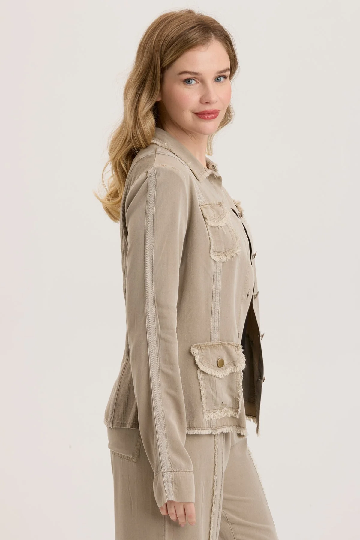 Twill Safari Jacket - Puhuasuan