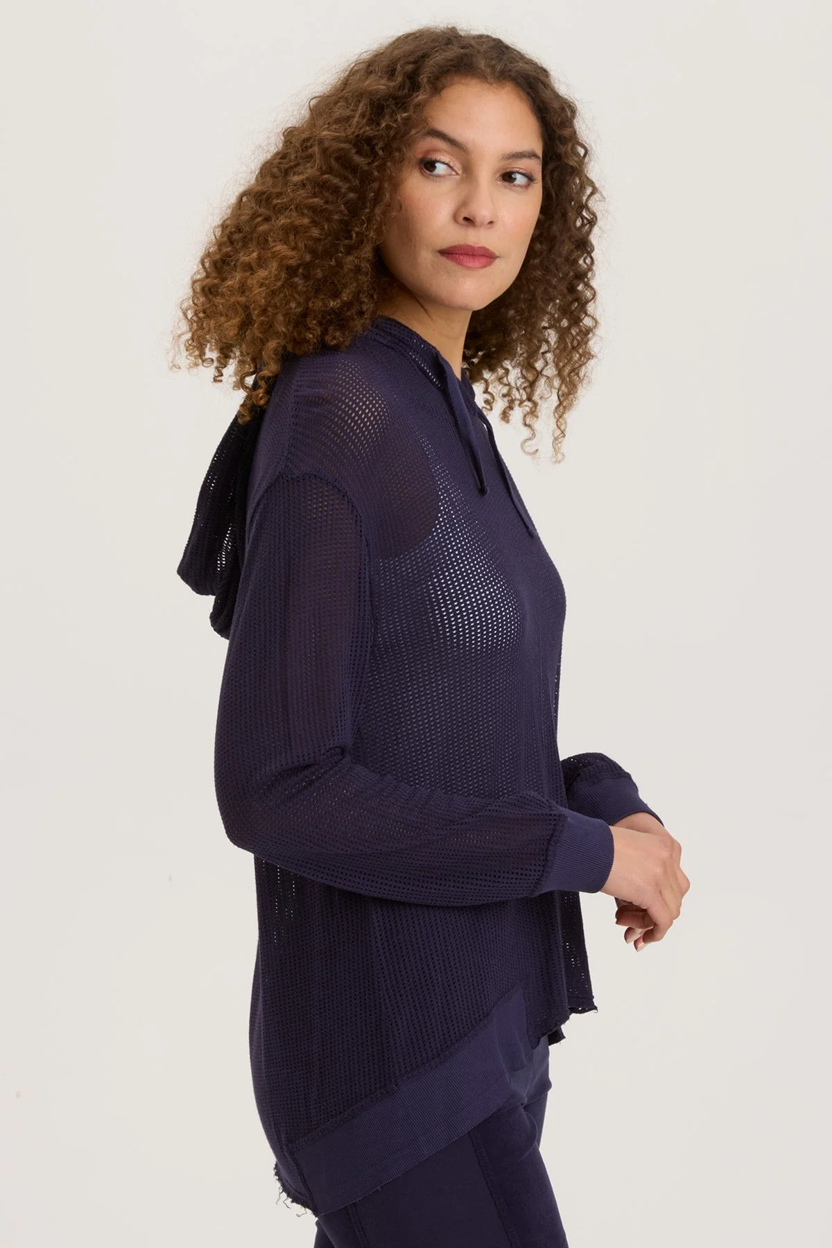 Mesh Sidel Hoodie - Puhuasuan