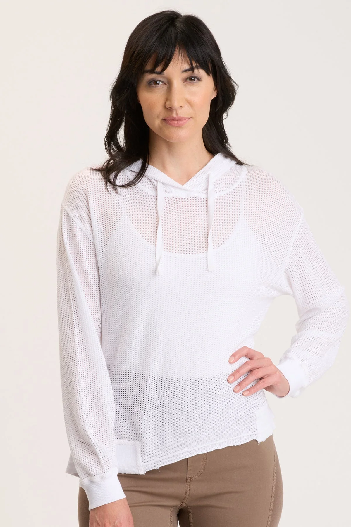 Mesh Sidel Hoodie - Puhuasuan