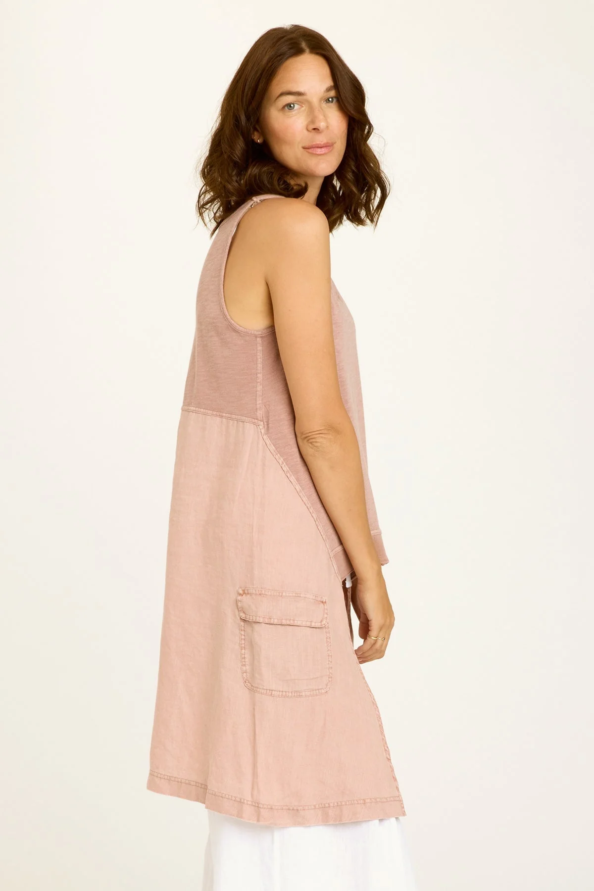 Finton High Low Tank - Puhuasuan