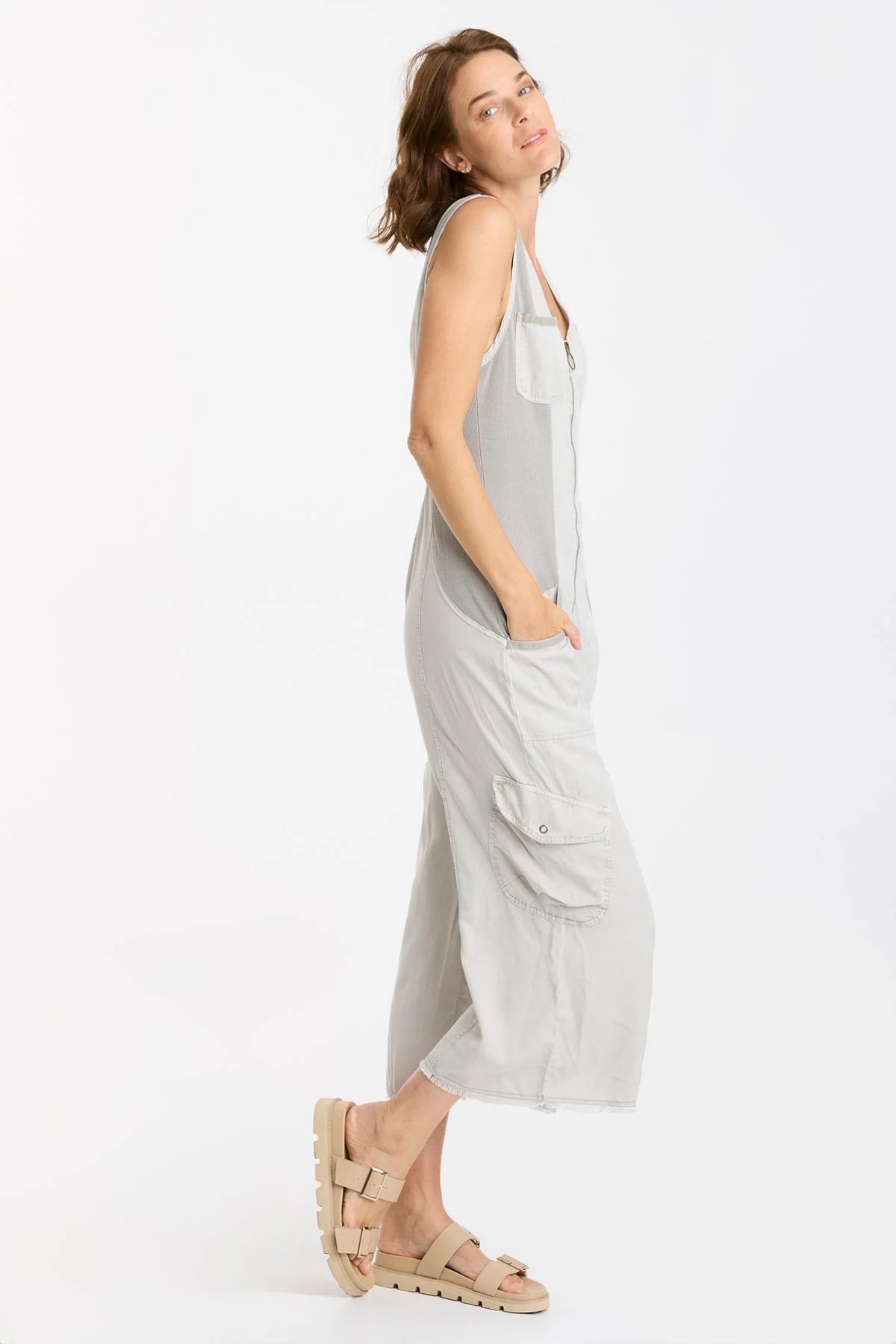 Tavin Crop Jumpsuit - Puhuasuan