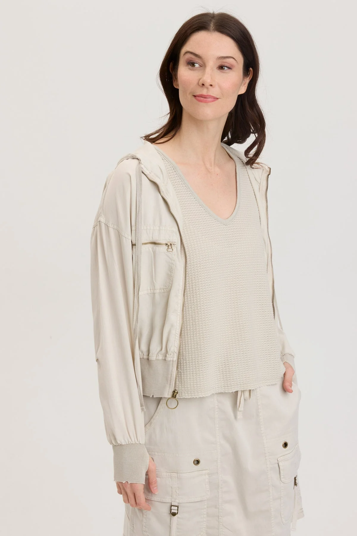 Karney Distressed Bomber - Puhuasuan